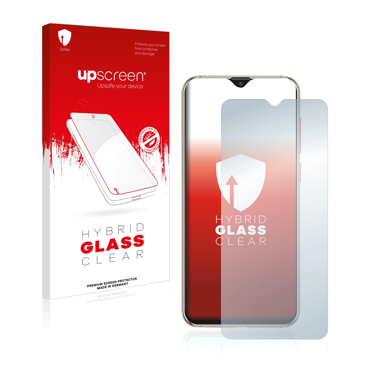 čirá skleněná fólie upscreen Hybrid Glas pro Cubot X20 Pro