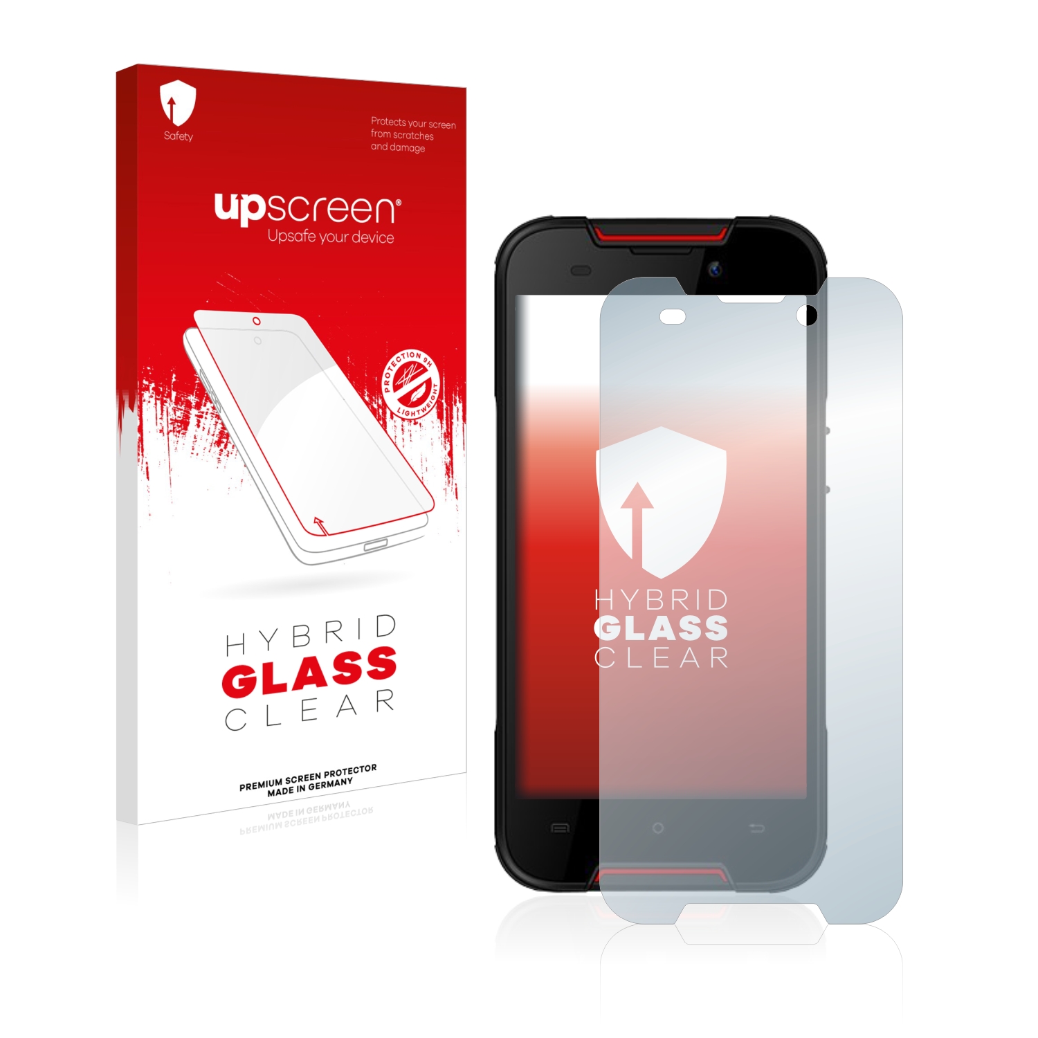čirá skleněná fólie upscreen Hybrid Glas pro Cubot Quest Lite