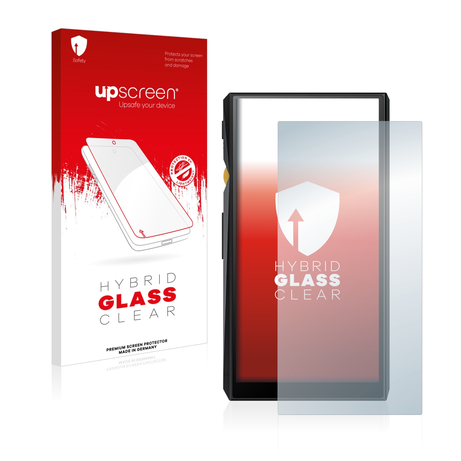 čirá skleněná fólie upscreen Hybrid Glas pro FiiO M11