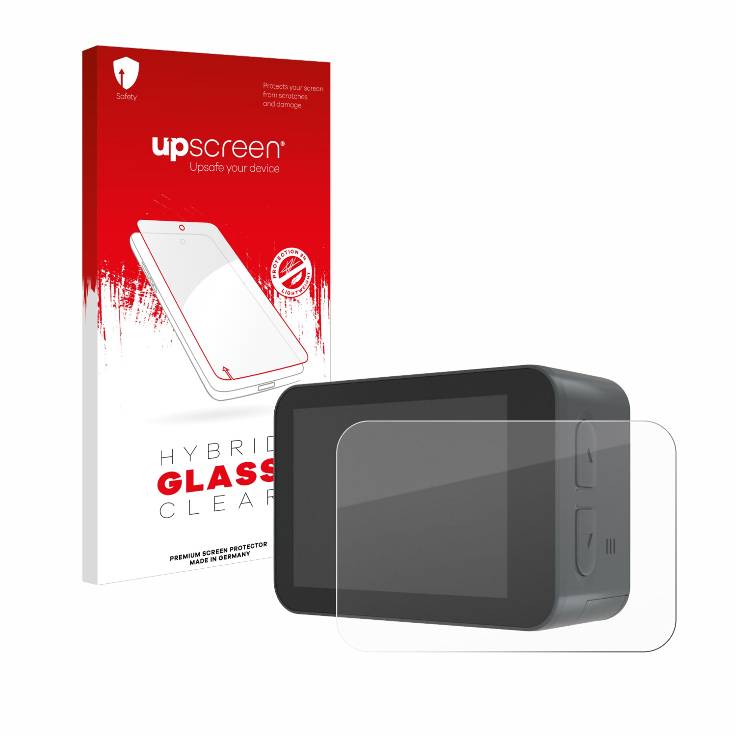 čirá skleněná fólie upscreen Hybrid Glas pro Akaso V50X