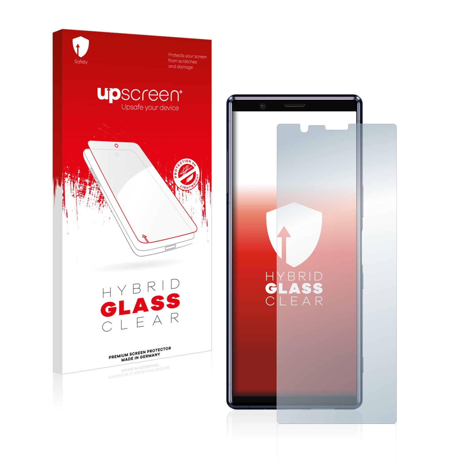čirá skleněná fólie upscreen Hybrid Glas pro Sony Xperia 5