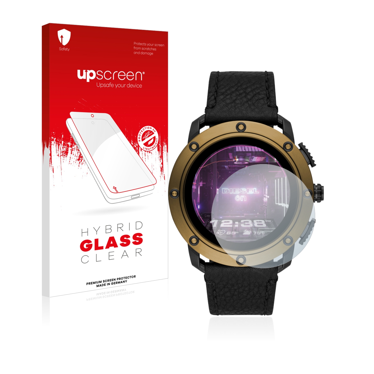 čirá skleněná fólie upscreen Hybrid Glas pro Diesel On Axial