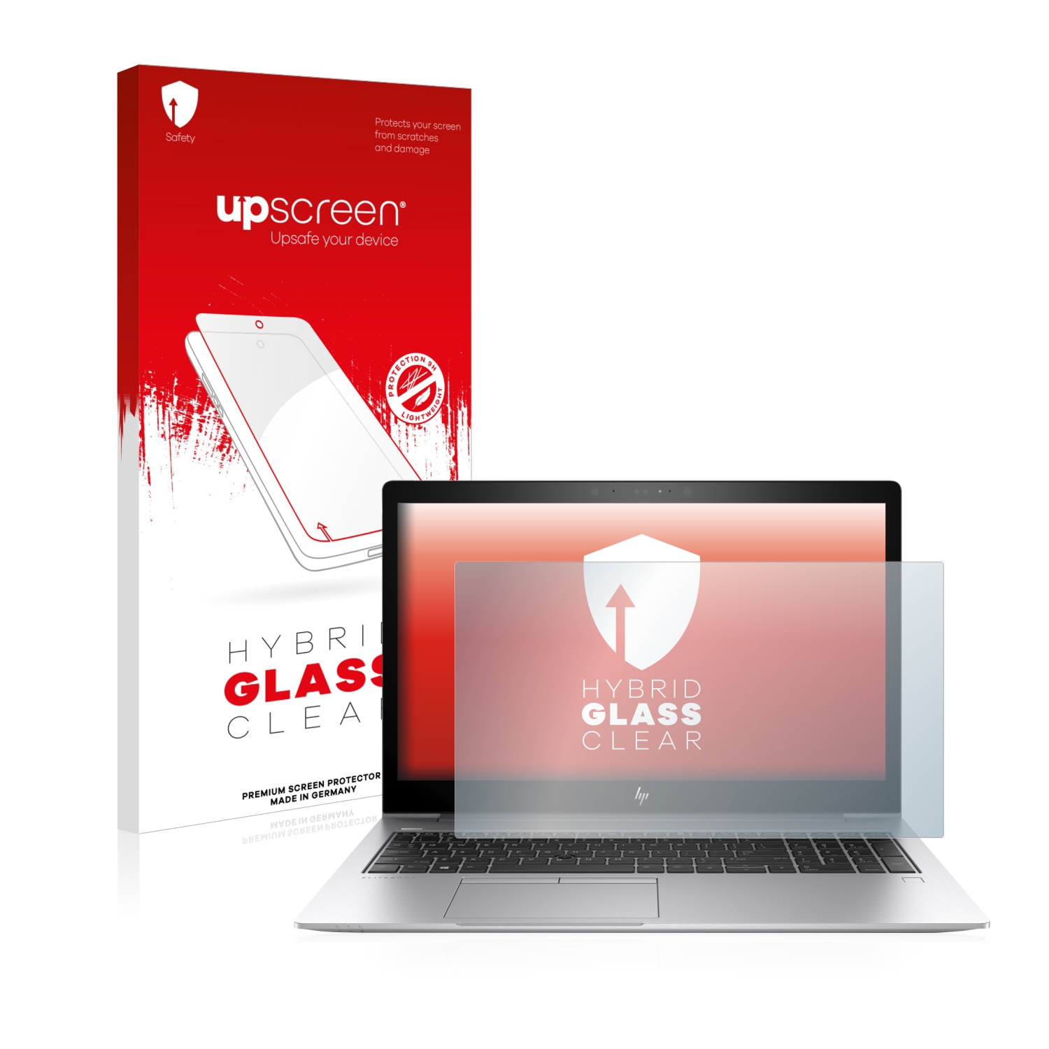 čirá skleněná fólie upscreen Hybrid Glas pro HP EliteBook 850 G5 Non-Touch