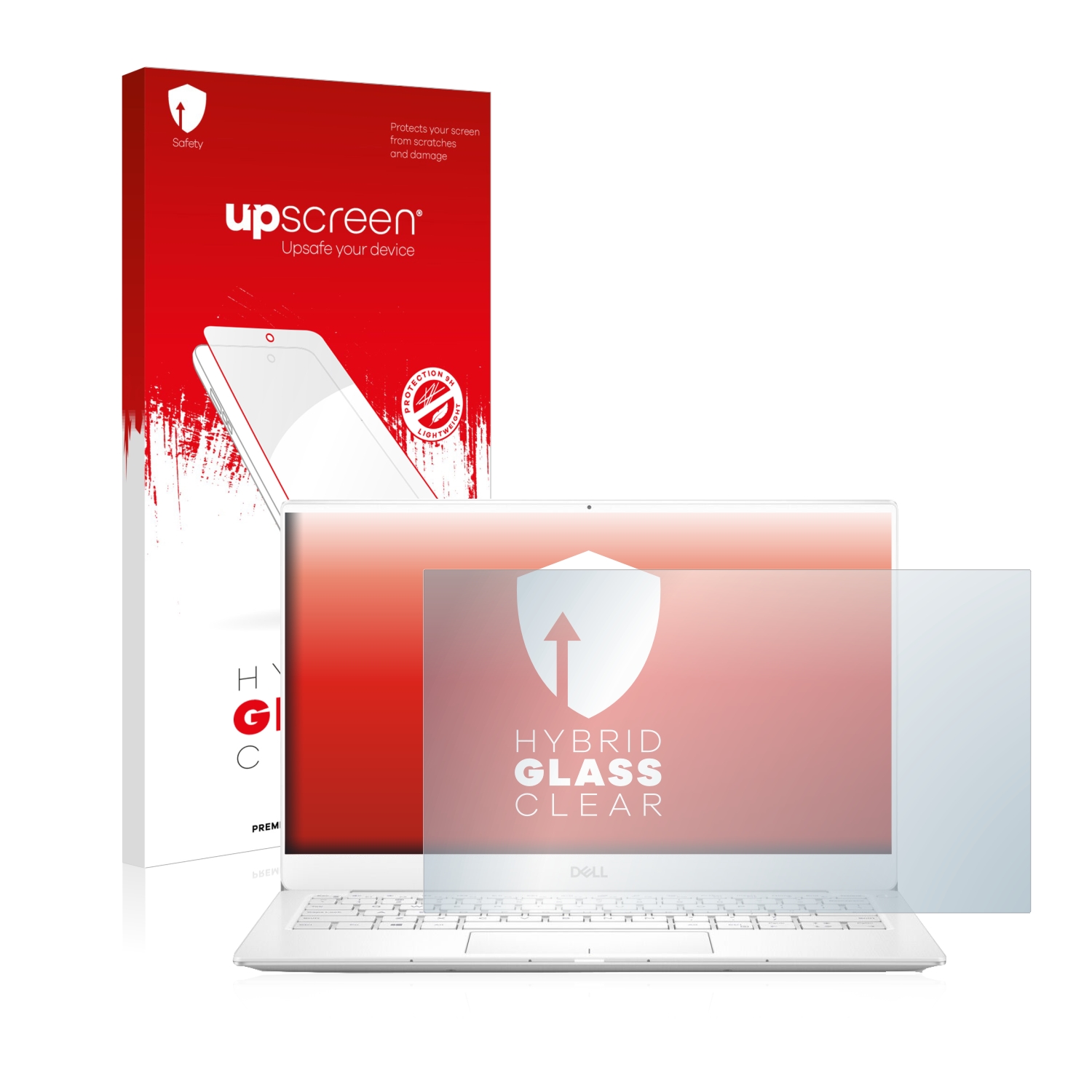čirá skleněná fólie upscreen Hybrid Glas pro Dell XPS 13 9380 97N2Y Non-Touch