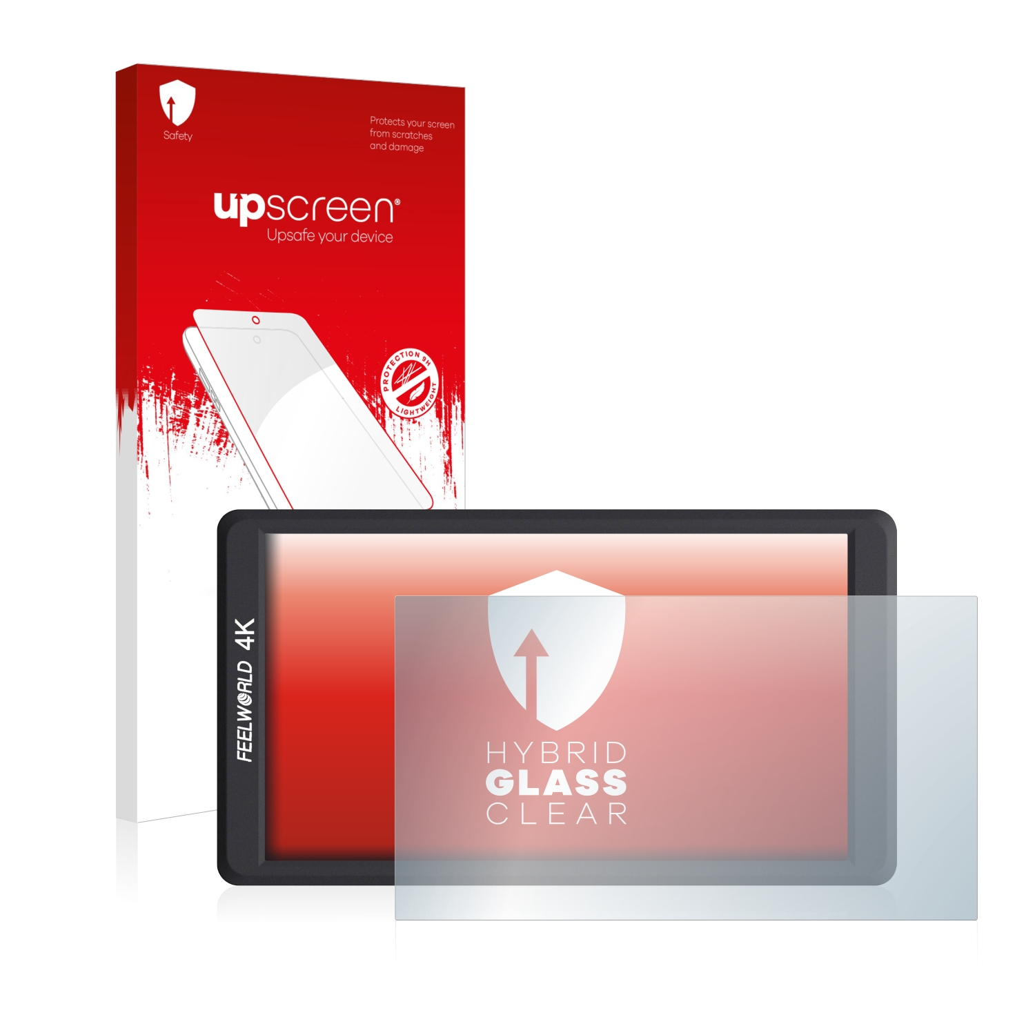 čirá skleněná fólie upscreen Hybrid Glas pro Feelworld F570 (5.7)
