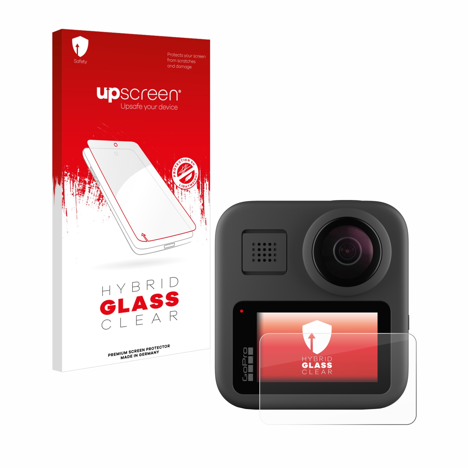 čirá skleněná fólie upscreen Hybrid Glas pro GoPro Max