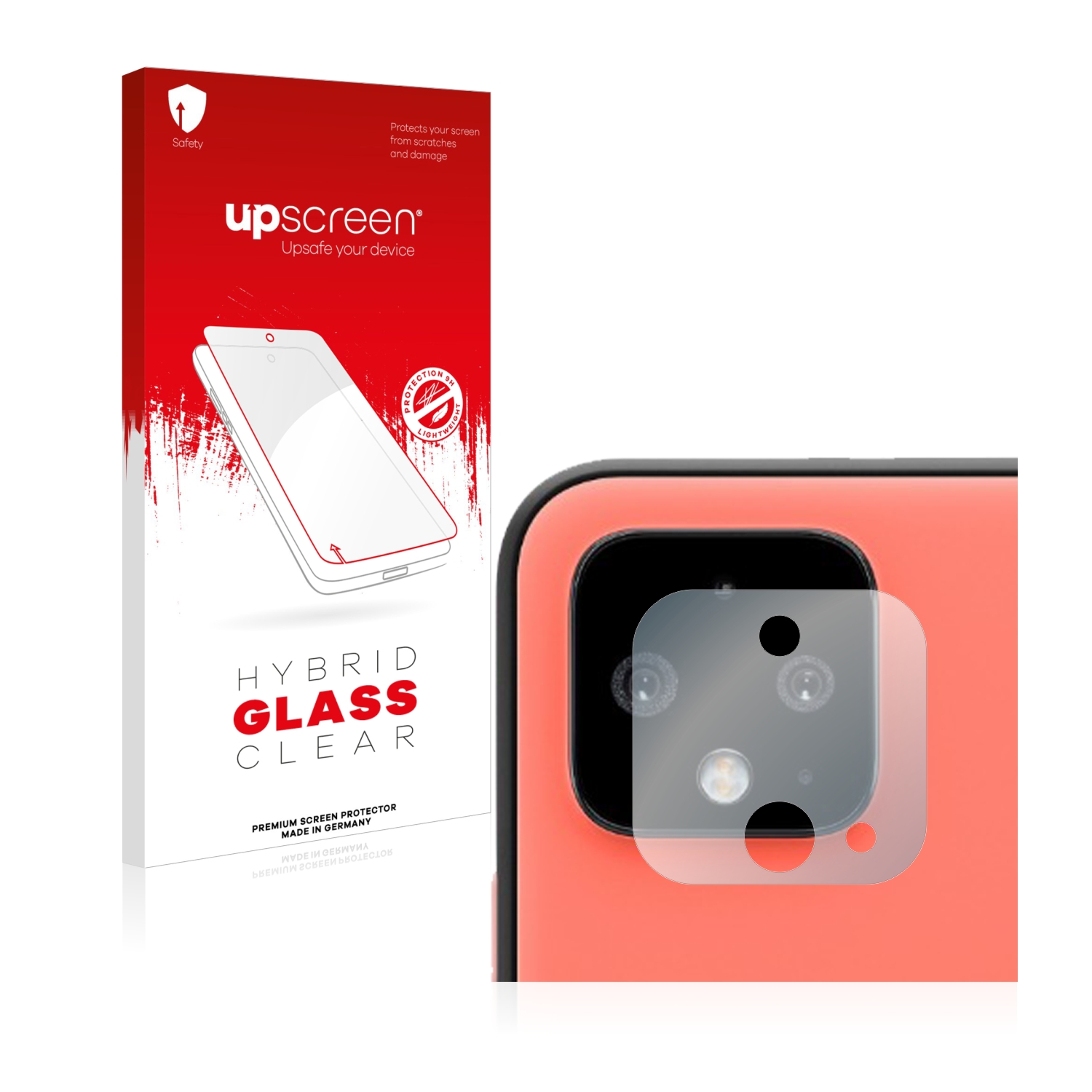 čirá skleněná fólie upscreen Hybrid Glas pro Google Pixel 4 (pouze kamera)