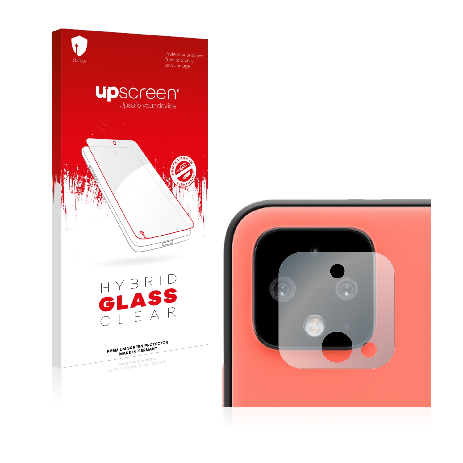 čirá skleněná fólie upscreen Hybrid Glas pro Google Pixel 4 XL (pouze kamera)