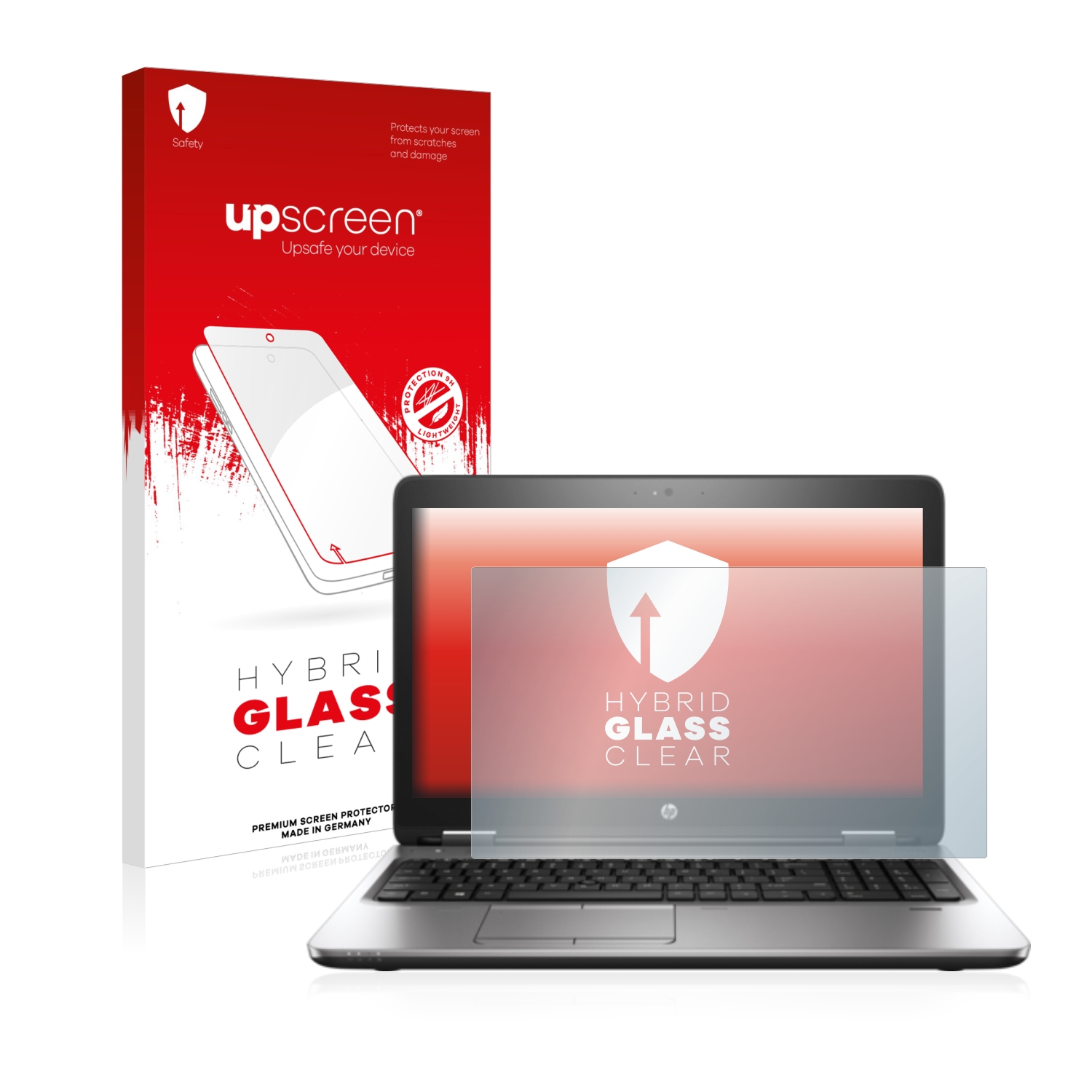 čirá skleněná fólie upscreen Hybrid Glas pro HP ProBook 650 G5 Non-Touch