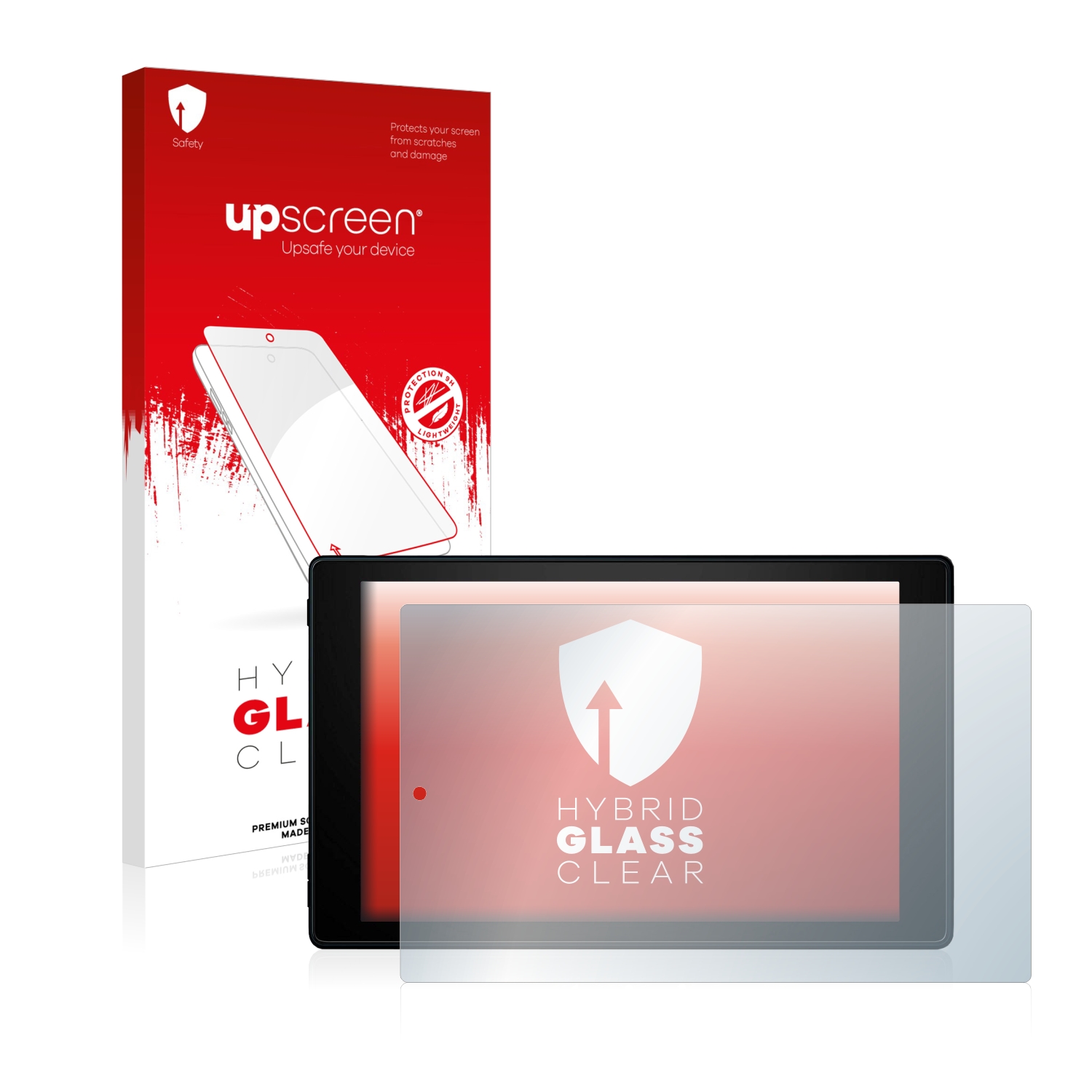 čirá skleněná fólie upscreen Hybrid Glas pro Amazon Fire HD 10 2019 (9. Gen.)