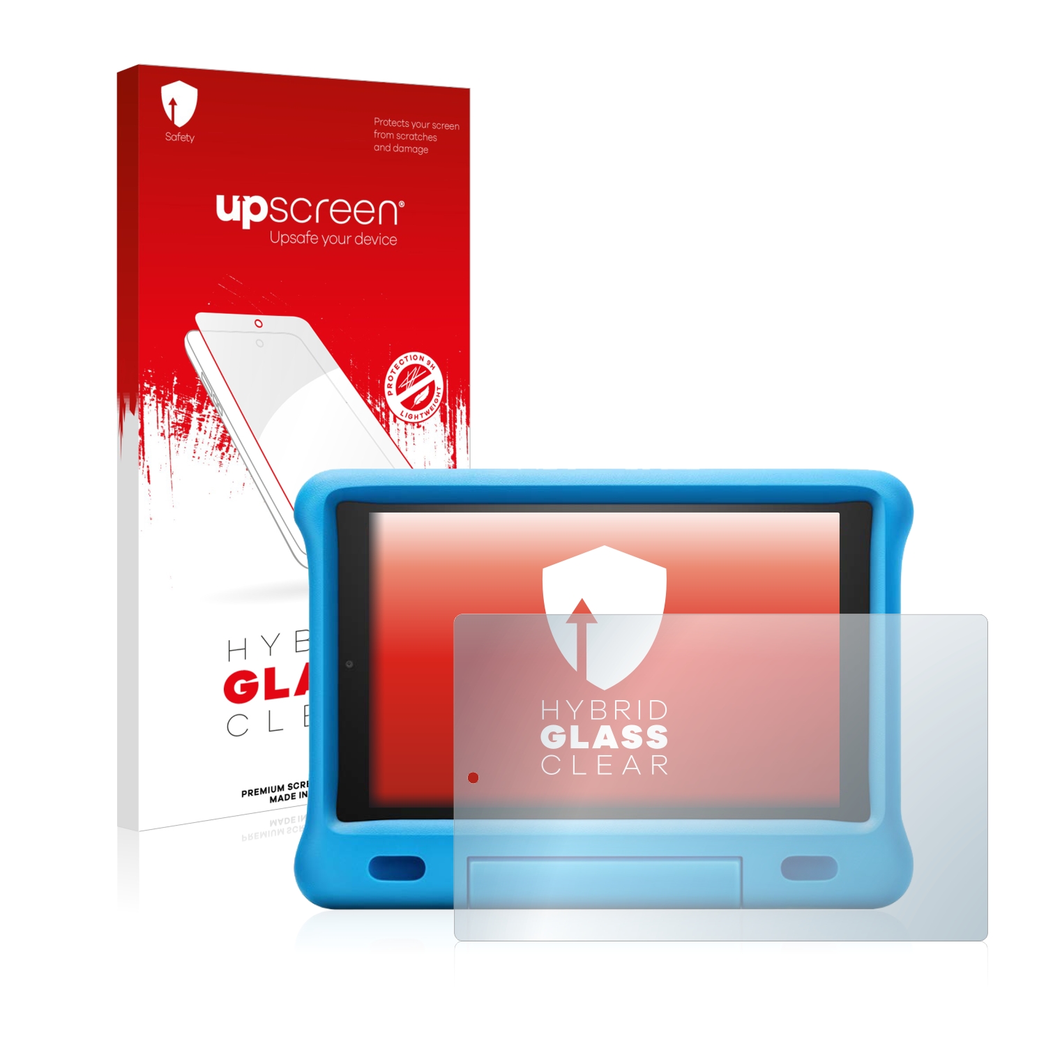 čirá skleněná fólie upscreen Hybrid Glas pro Amazon Fire HD 10 Kids 2019 (9. Gen.)