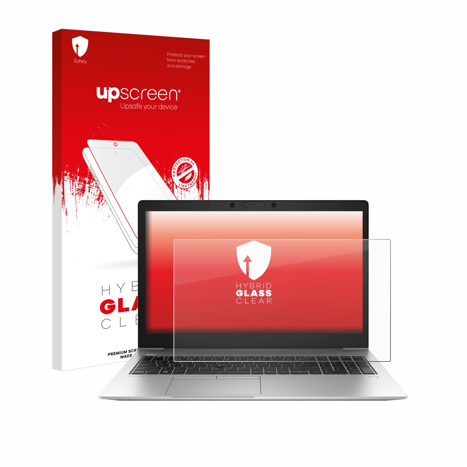čirá skleněná fólie upscreen Hybrid Glas pro HP EliteBook 850 G6