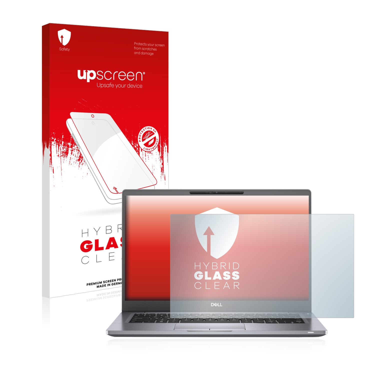 čirá skleněná fólie upscreen Hybrid Glas pro Dell Latitude 7300