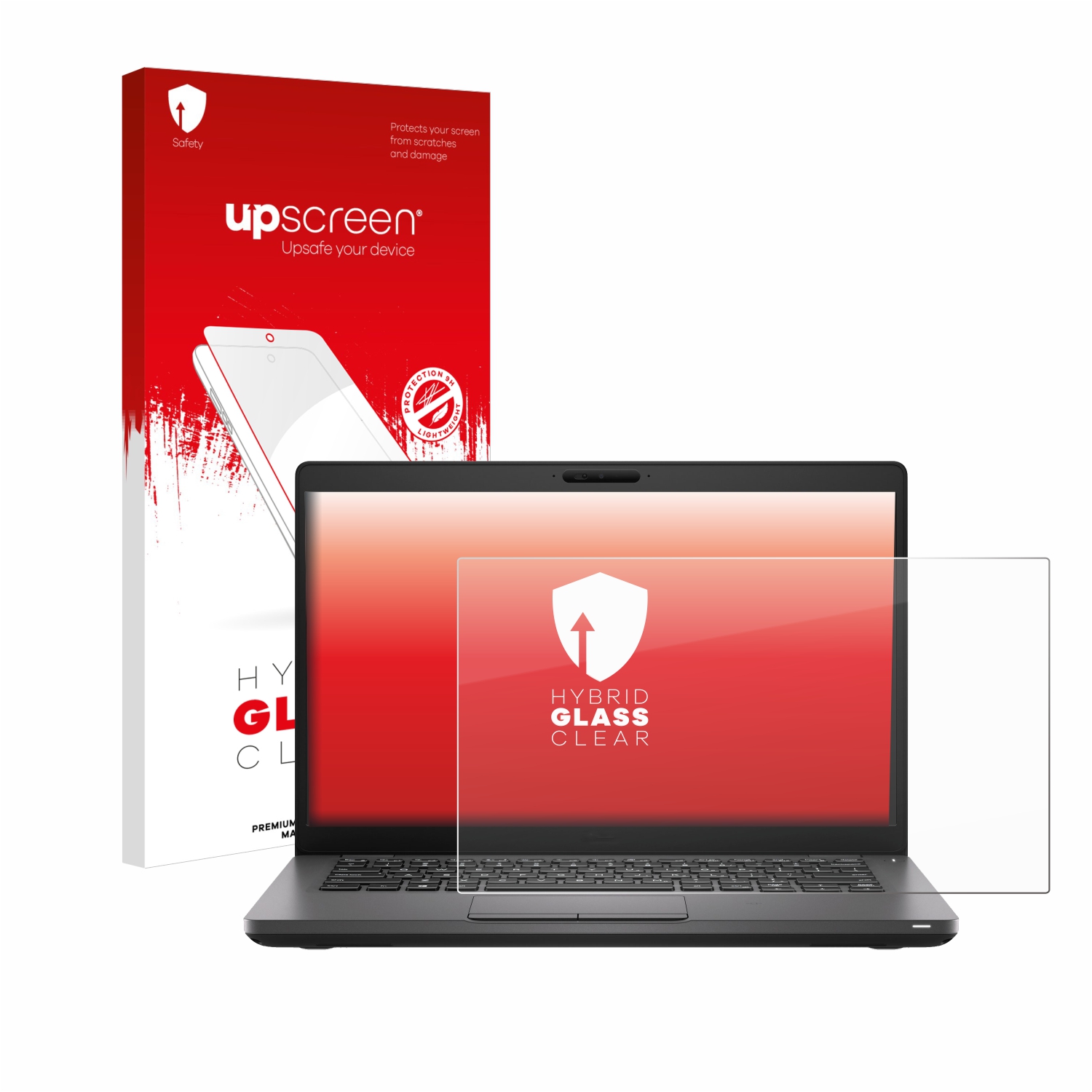 čirá skleněná fólie upscreen Hybrid Glas pro Dell Latitude 5401-766J8