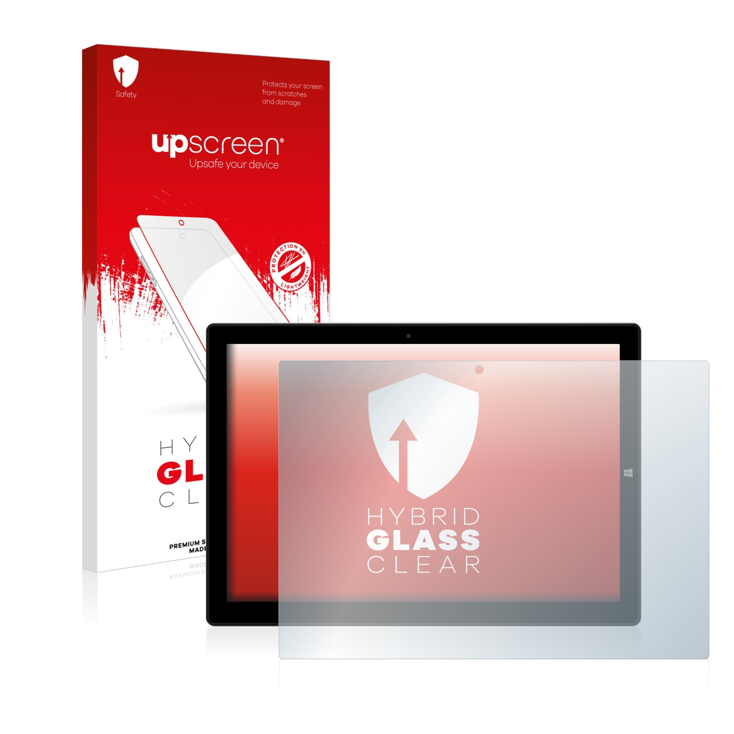 čirá skleněná fólie upscreen Hybrid Glas pro Chuwi UBook Pro