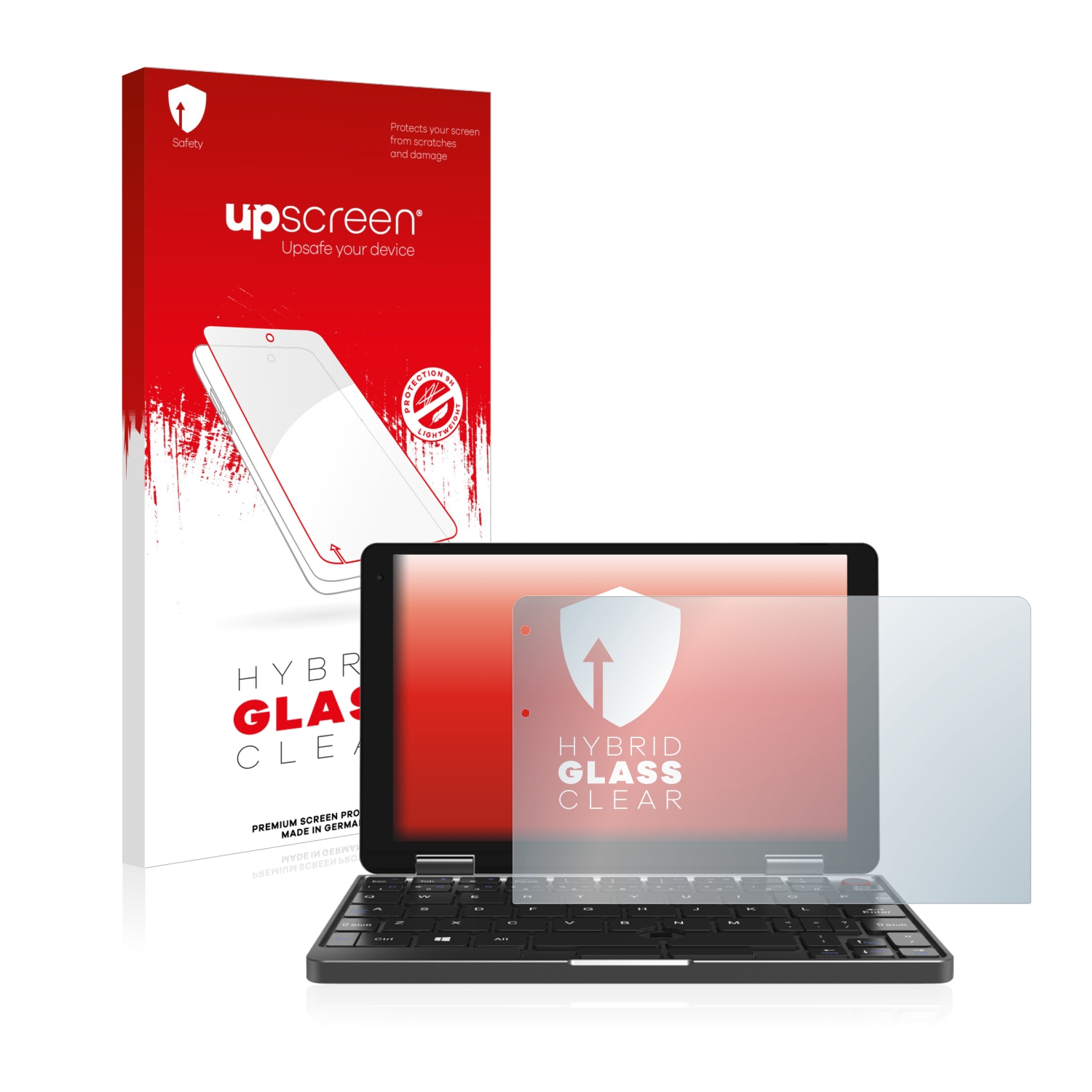 čirá skleněná fólie upscreen Hybrid Glas pro Chuwi MiniBook
