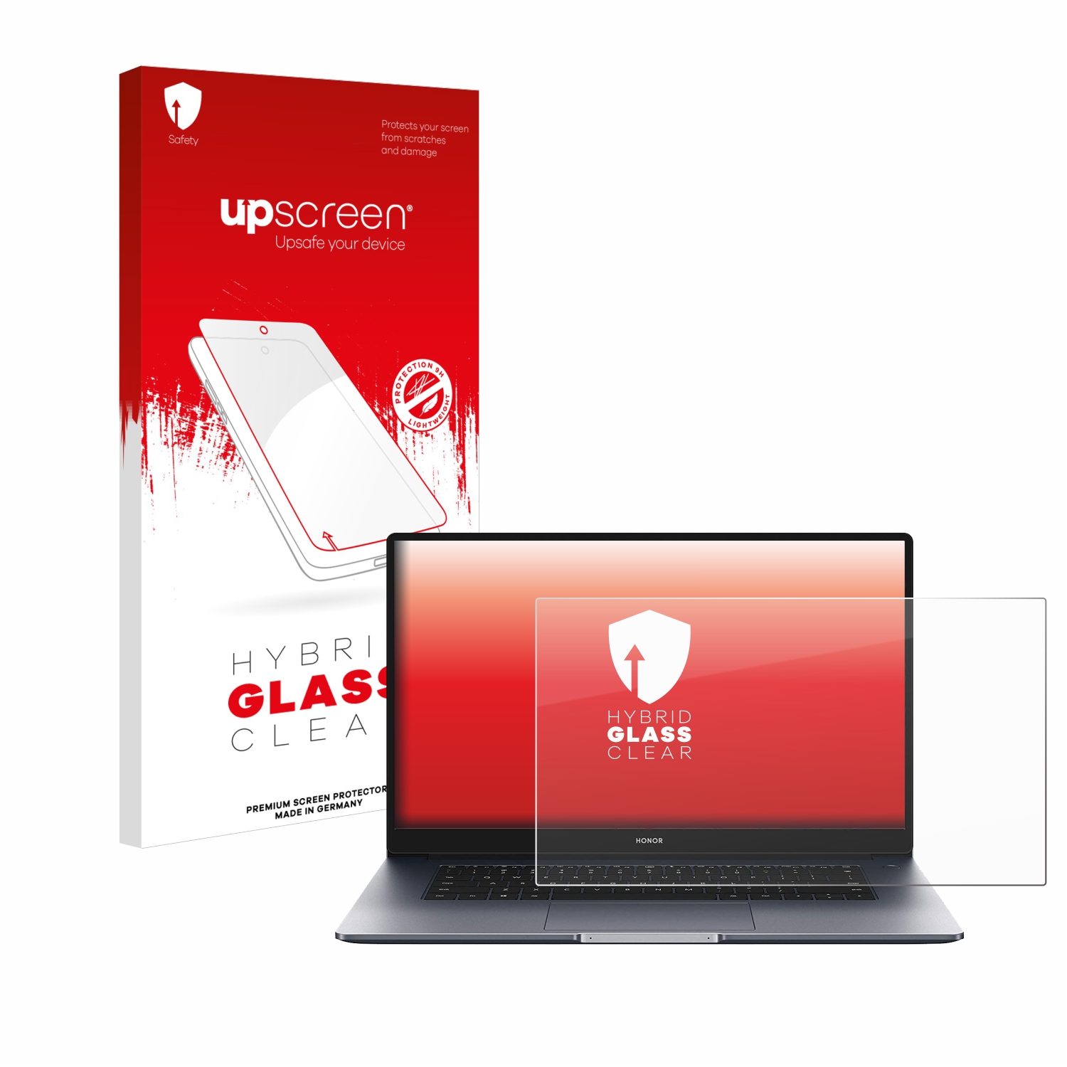 čirá skleněná fólie upscreen Hybrid Glas pro Honor MagicBook 15