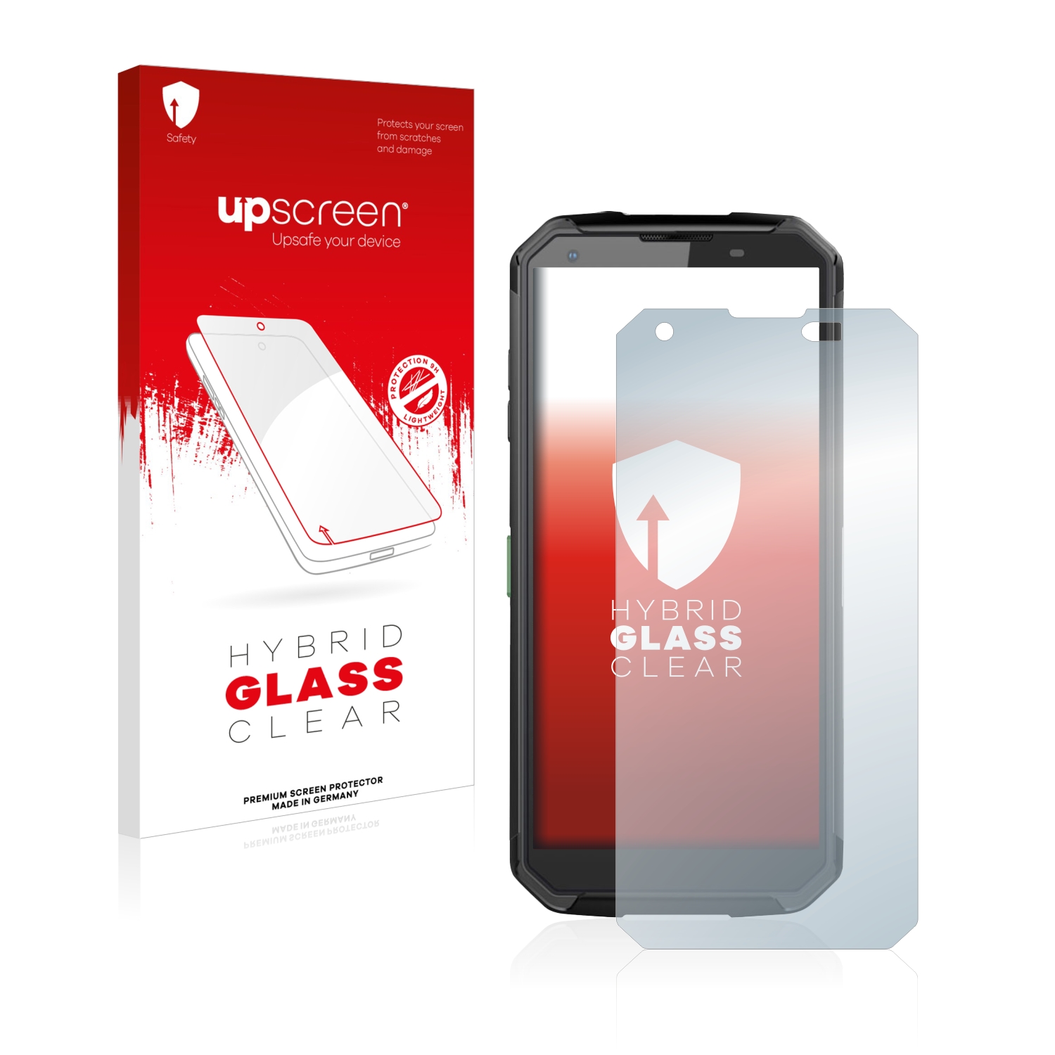 čirá skleněná fólie upscreen Hybrid Glas pro Blackview BV9500 Plus