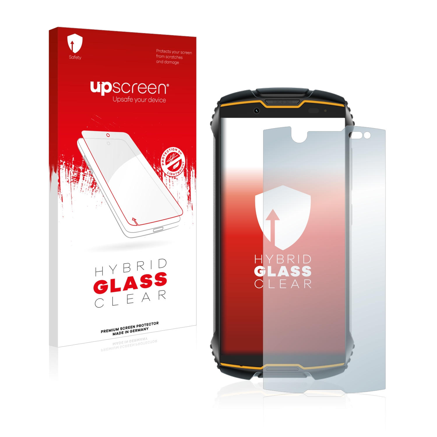 čirá skleněná fólie upscreen Hybrid Glas pro Cubot King Kong Mini