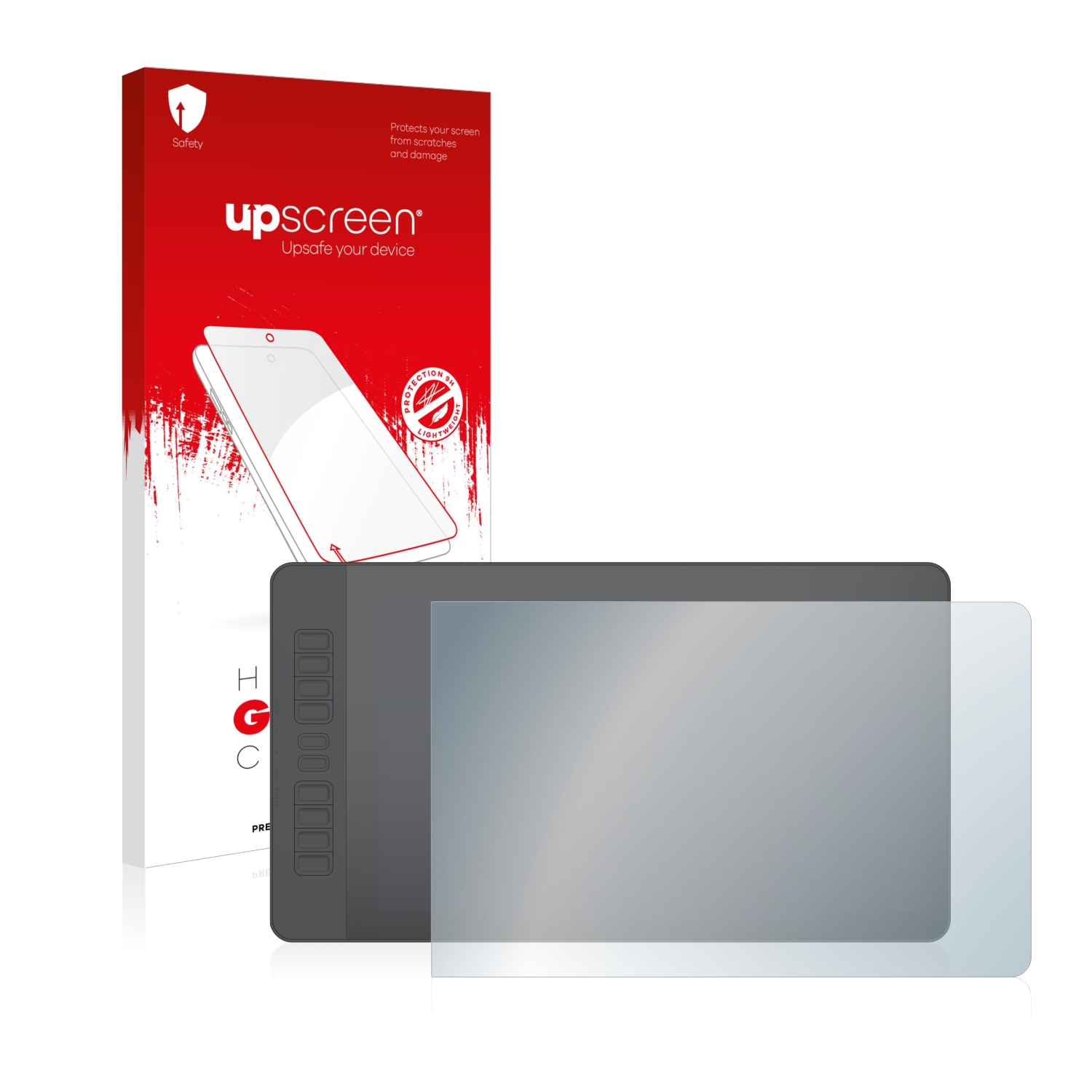 čirá skleněná fólie upscreen Hybrid Glas pro Gaomon PD1560