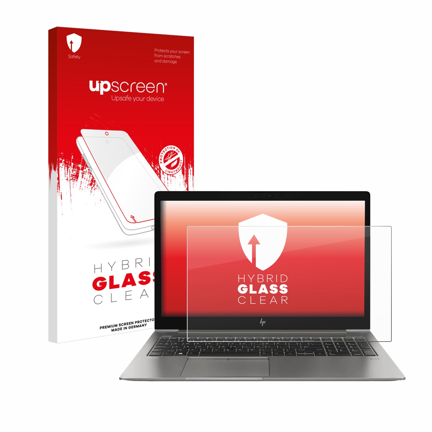 čirá skleněná fólie upscreen Hybrid Glas pro HP ZBook 15u G6