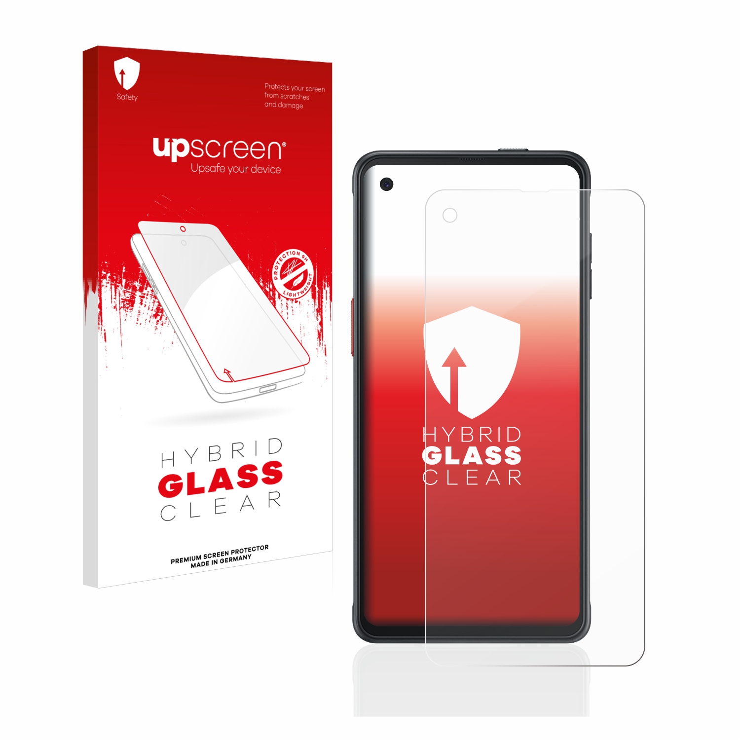 čirá skleněná fólie upscreen Hybrid Glas pro Samsung Galaxy XCover Pro