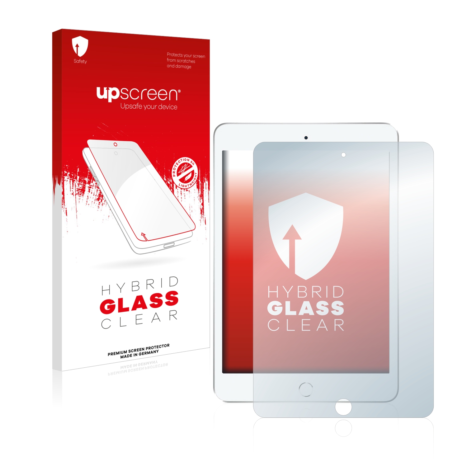čirá skleněná fólie upscreen Hybrid Glas pro Apple iPad Mini 7.9 2019 (5. Gen.)