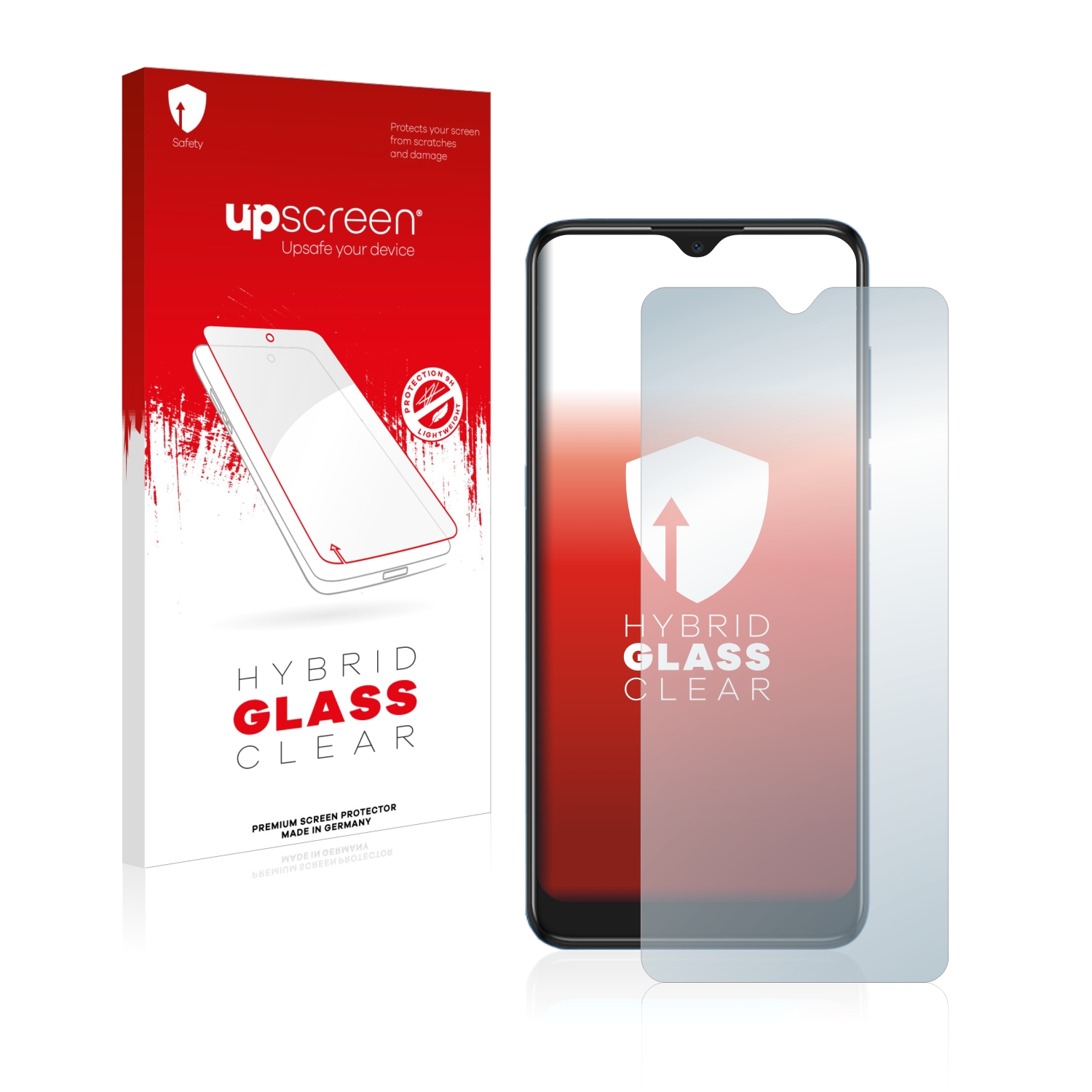 čirá skleněná fólie upscreen Hybrid Glas pro Alcatel 1S 2020