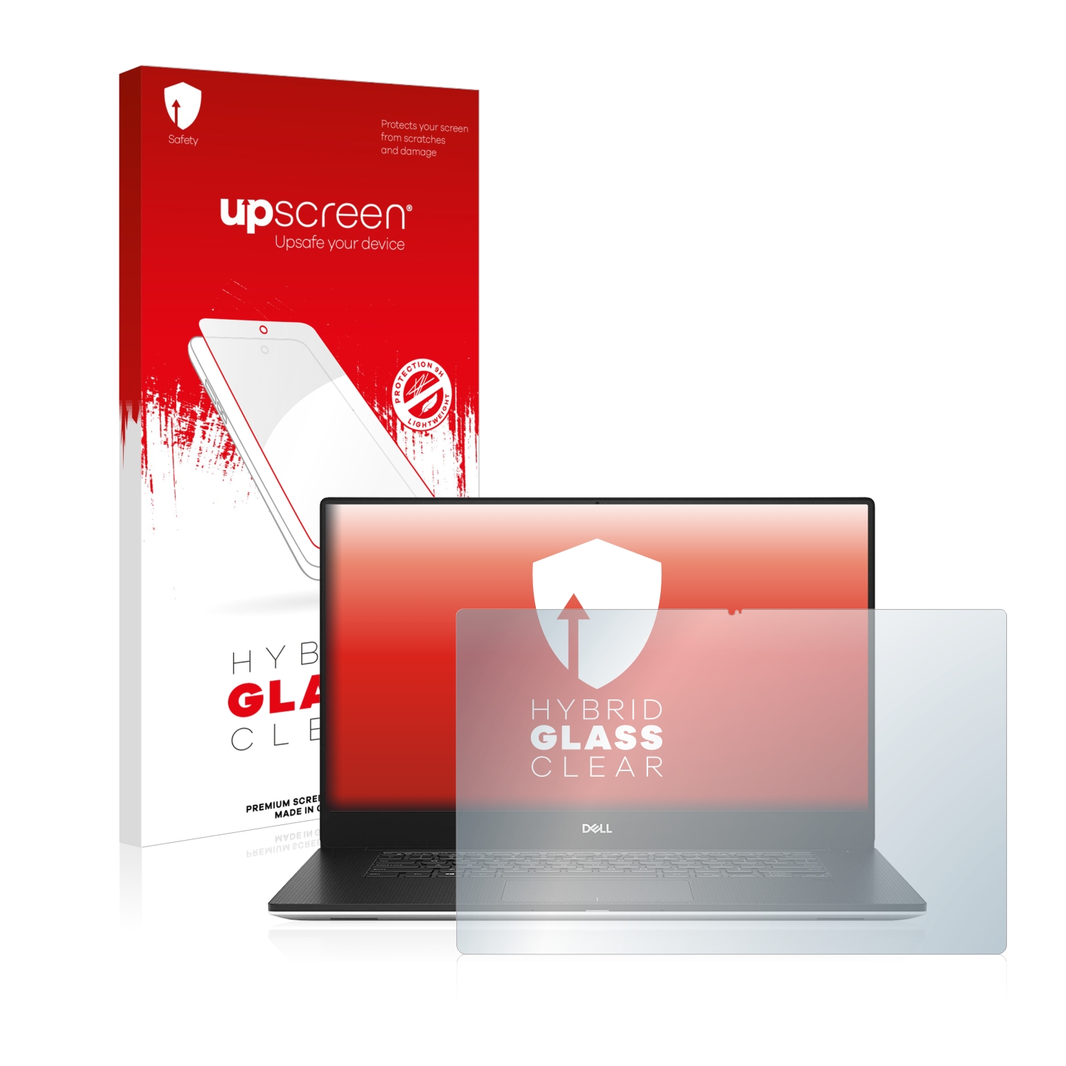 čirá skleněná fólie upscreen Hybrid Glas pro Dell XPS 15 7590 4K