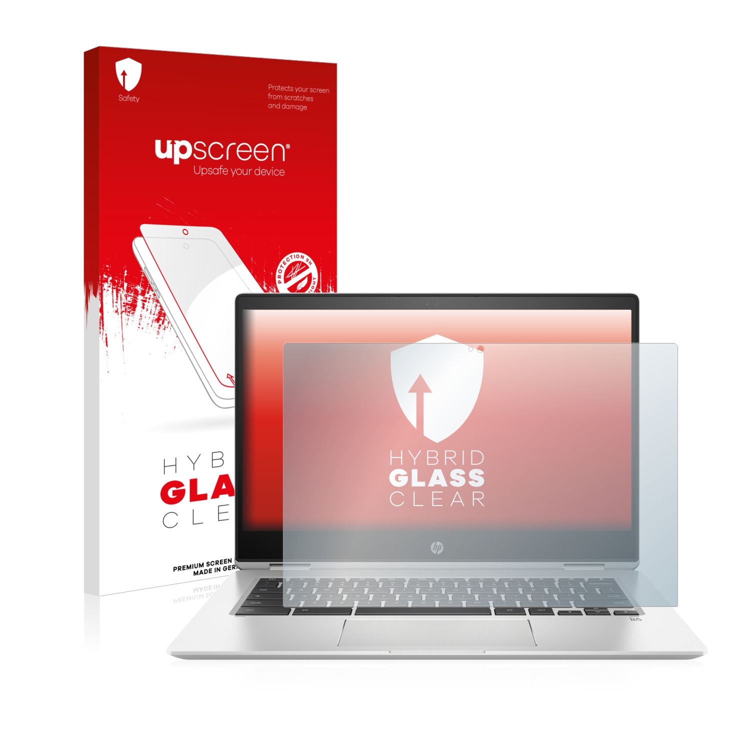 čirá skleněná fólie upscreen Hybrid Glas pro HP Chromebook x360 14 G1