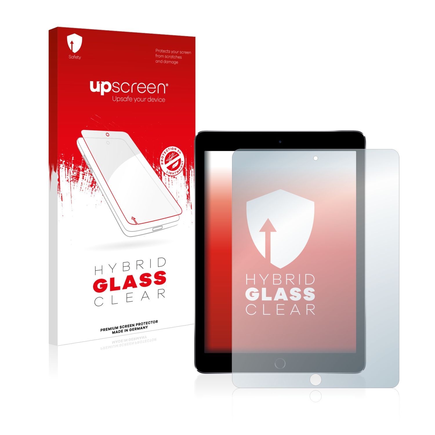 čirá skleněná fólie upscreen Hybrid Glas pro Apple iPad Pro 9.7 2016