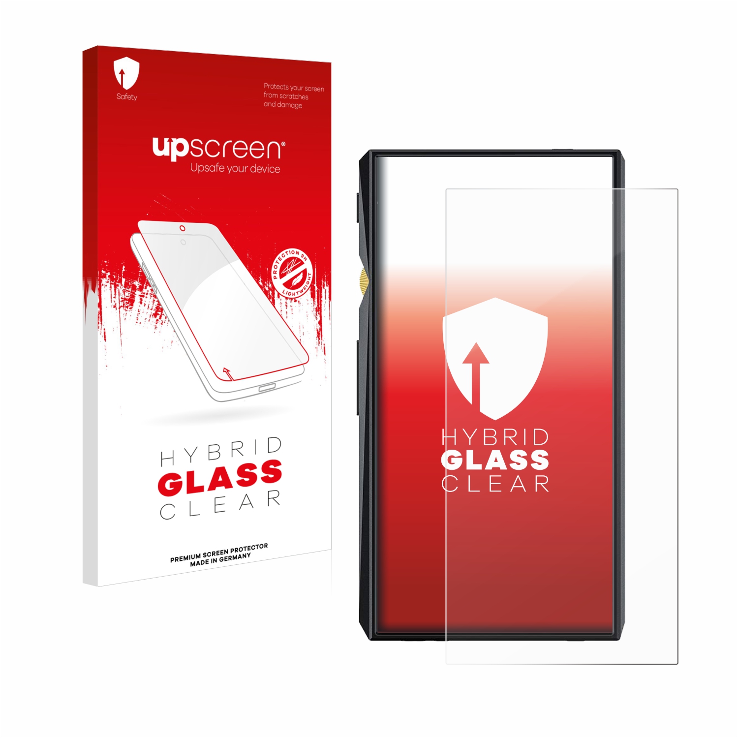 čirá skleněná fólie upscreen Hybrid Glas pro FiiO M11 Pro