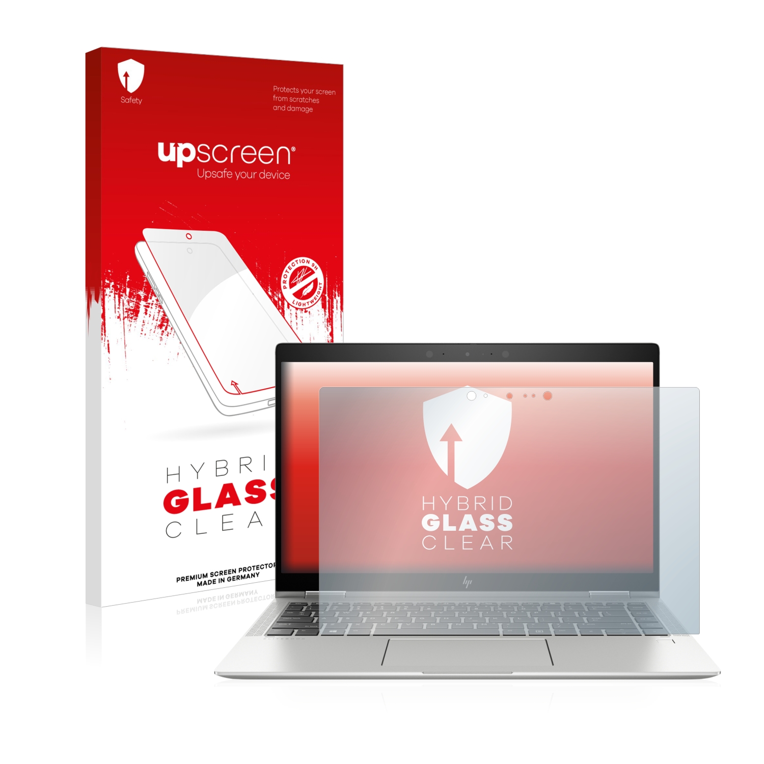 čirá skleněná fólie upscreen Hybrid Glas pro HP Elitebook x360 1040 G6