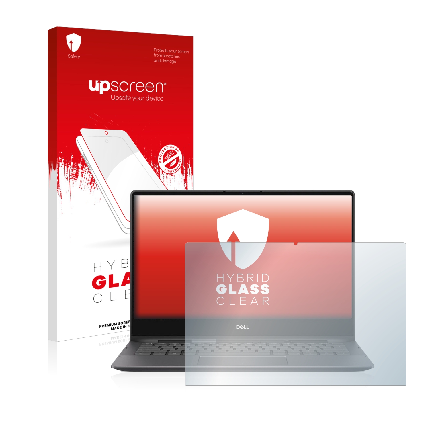 čirá skleněná fólie upscreen Hybrid Glas pro Dell Inspiron 13 7391 2-in-1