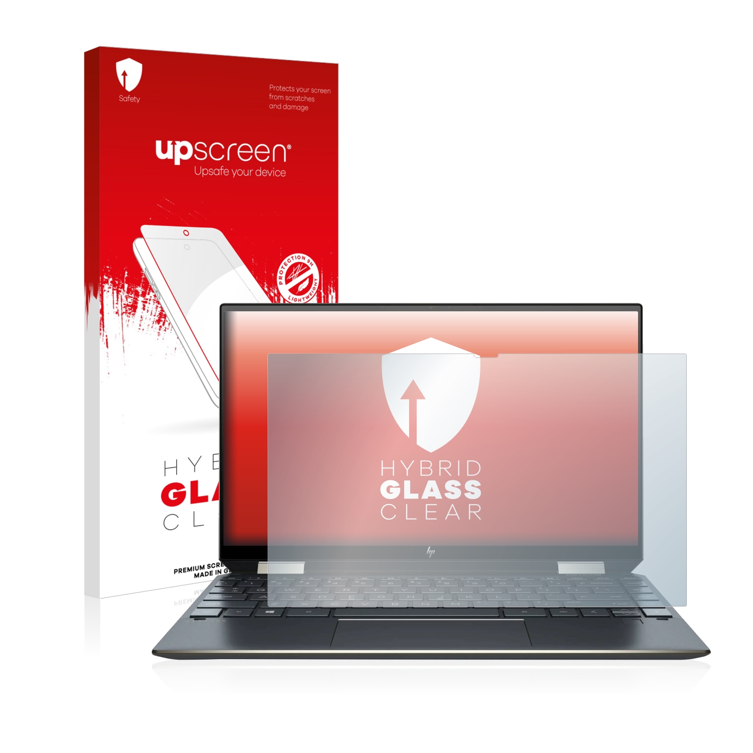 čirá skleněná fólie upscreen Hybrid Glas pro HP Spectre x360 13-aw0000ns