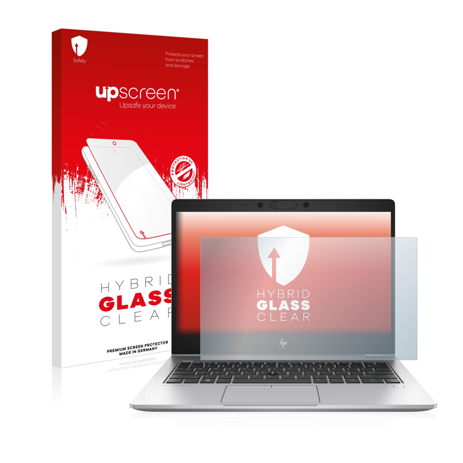 čirá skleněná fólie upscreen Hybrid Glas pro HP EliteBook 830 G6
