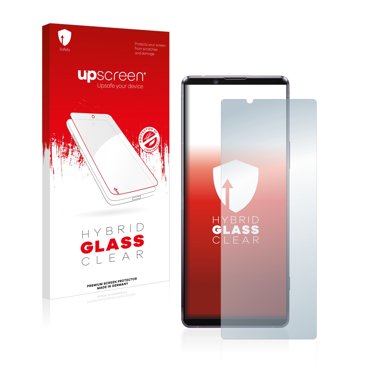 čirá skleněná fólie upscreen Hybrid Glas pro Sony Xperia 1 II