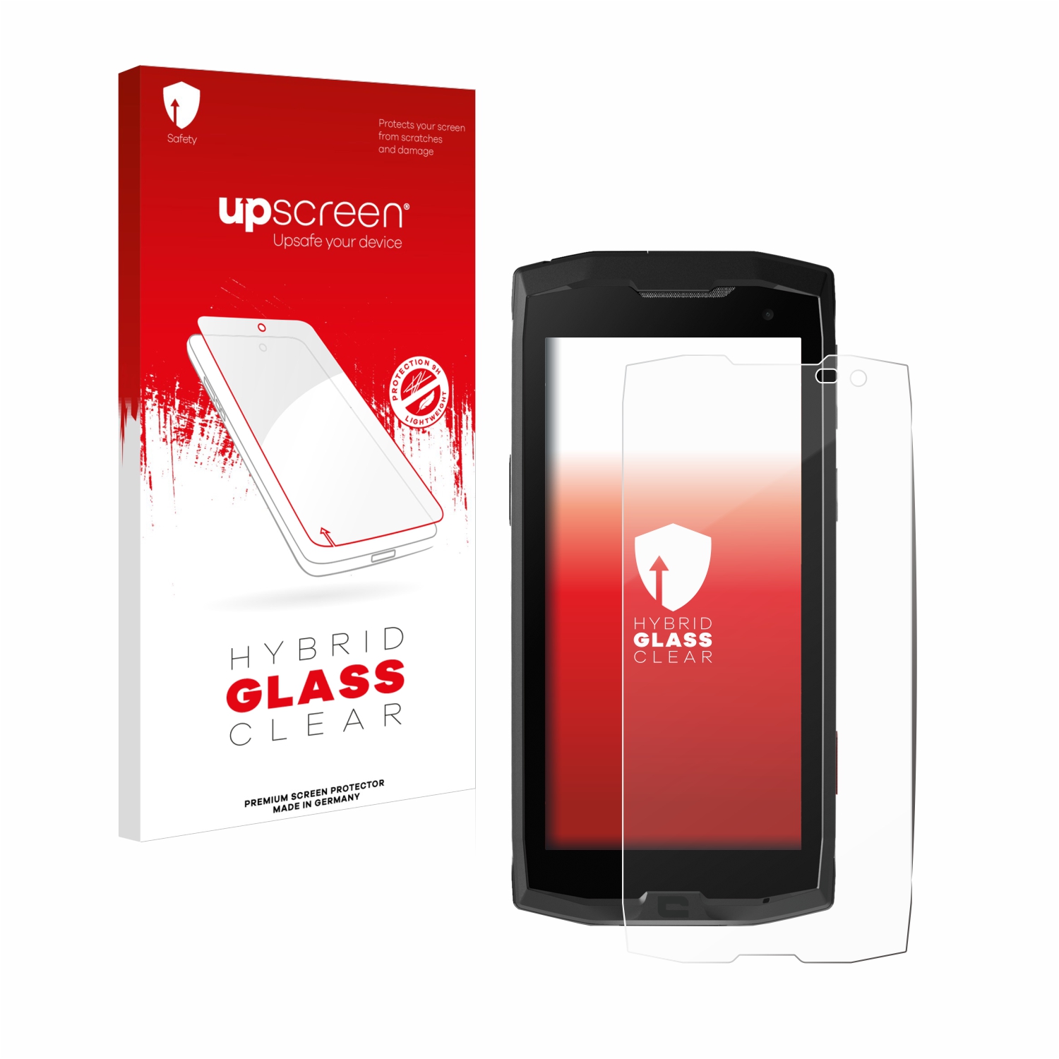 čirá skleněná fólie upscreen Hybrid Glas pro Crosscall Core M4