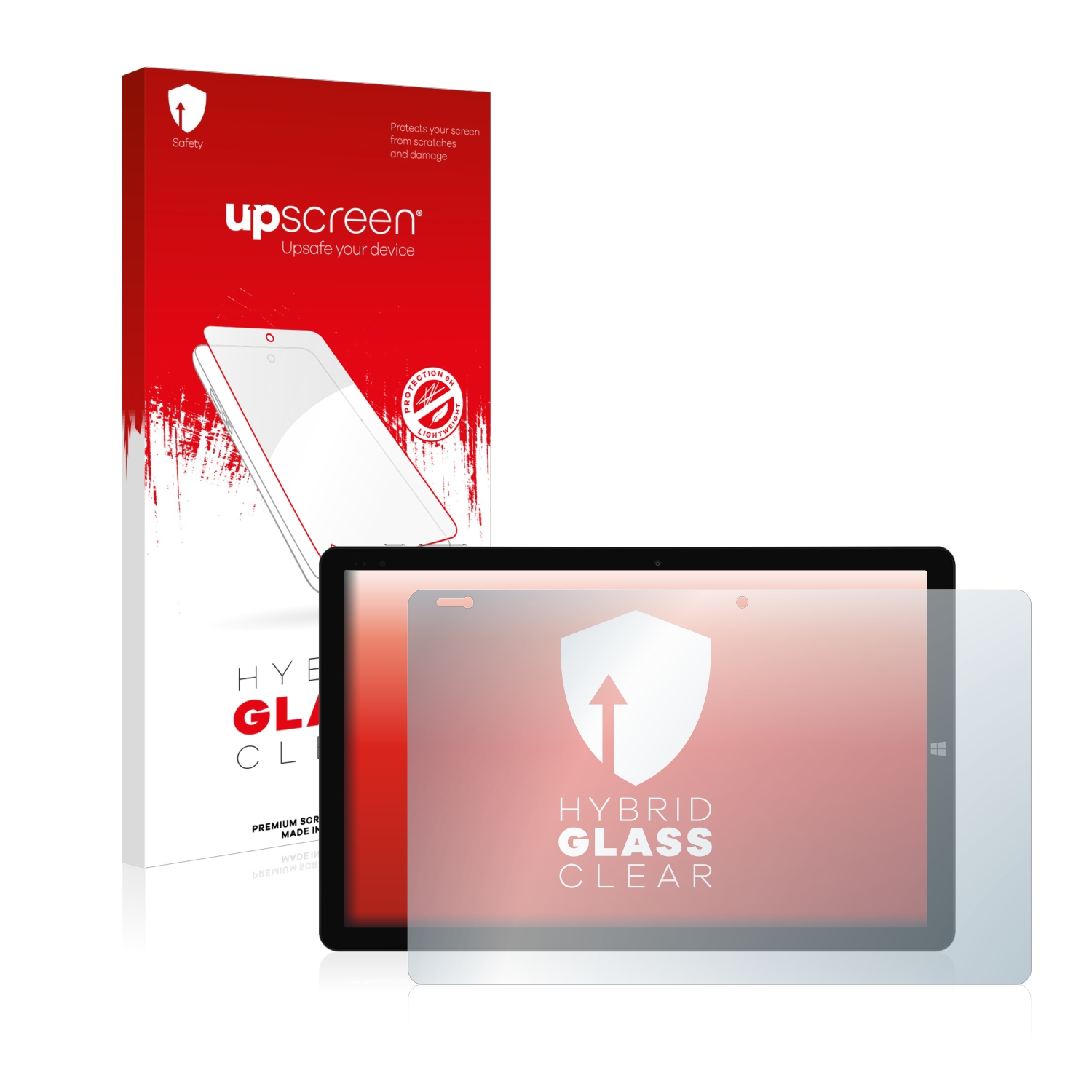 čirá skleněná fólie upscreen Hybrid Glas pro Chuwi Hi10 X