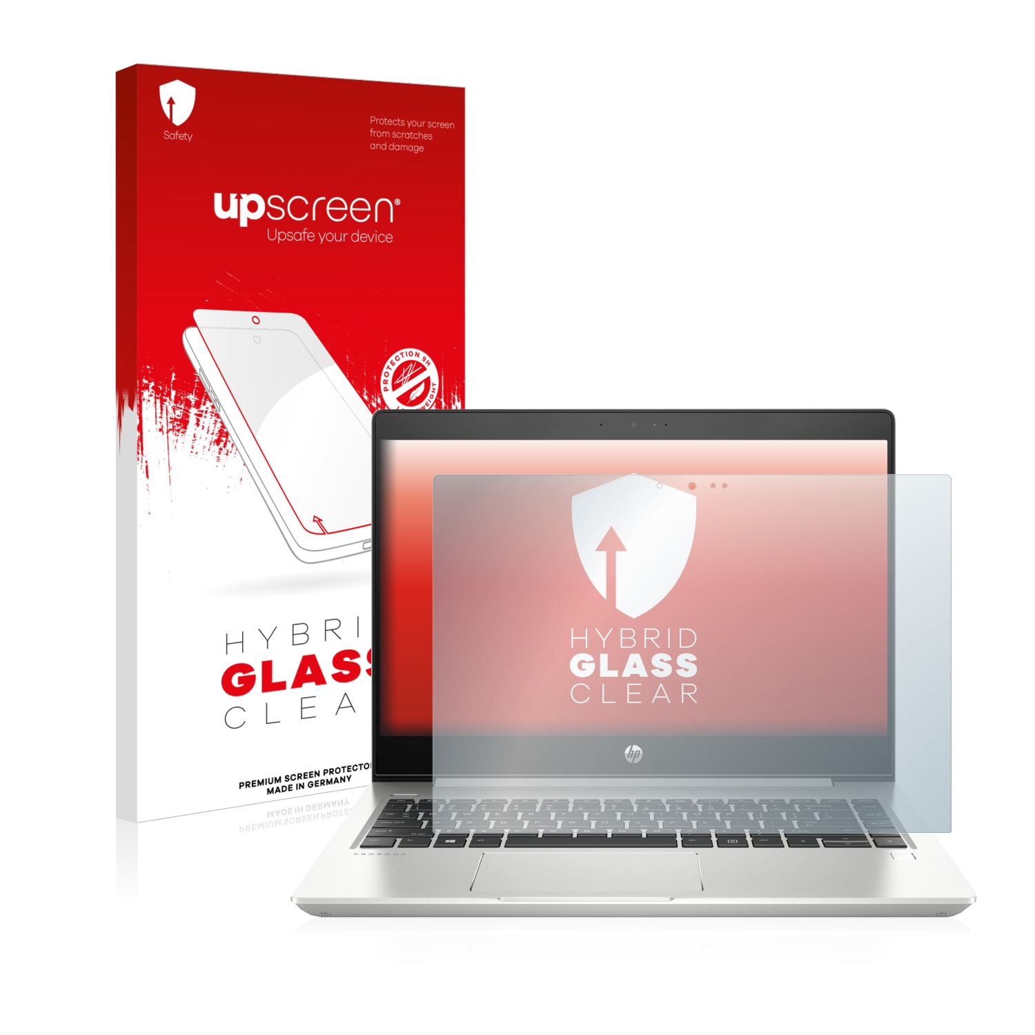 čirá skleněná fólie upscreen Hybrid Glas pro HP ProBook 445R G6