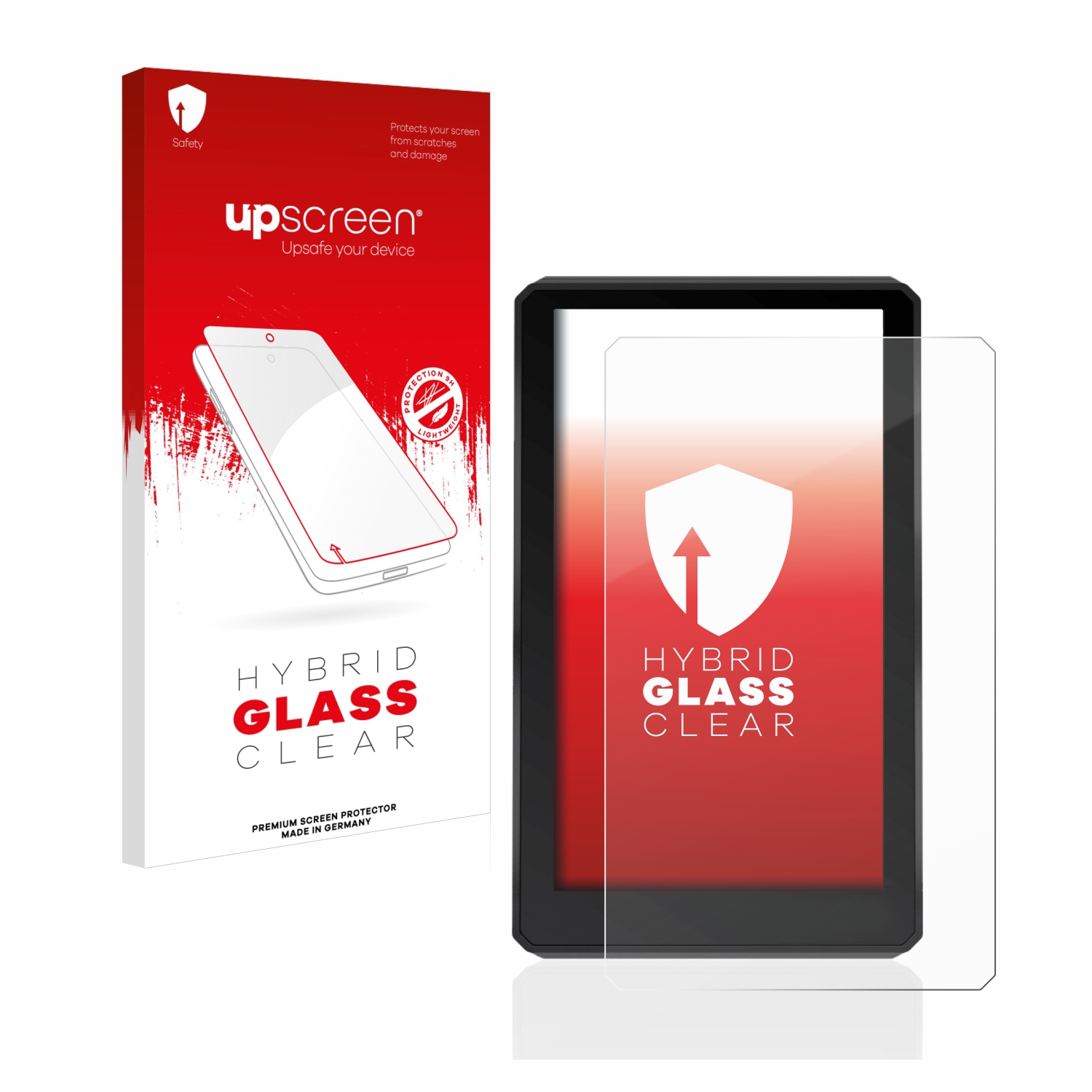 čirá skleněná fólie upscreen Hybrid Glas pro Garmin zumo XT