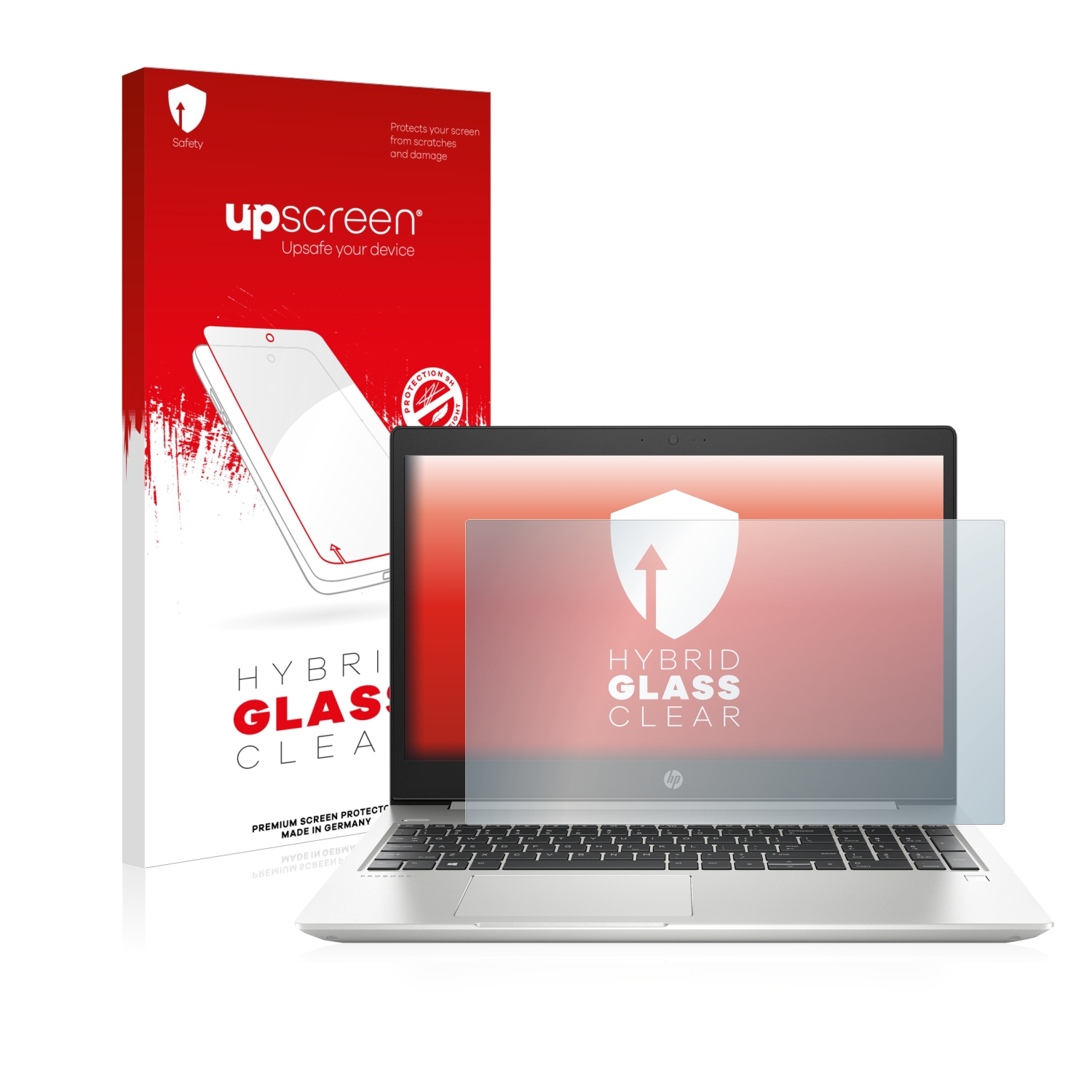 čirá skleněná fólie upscreen Hybrid Glas pro HP ProBook 450 G6