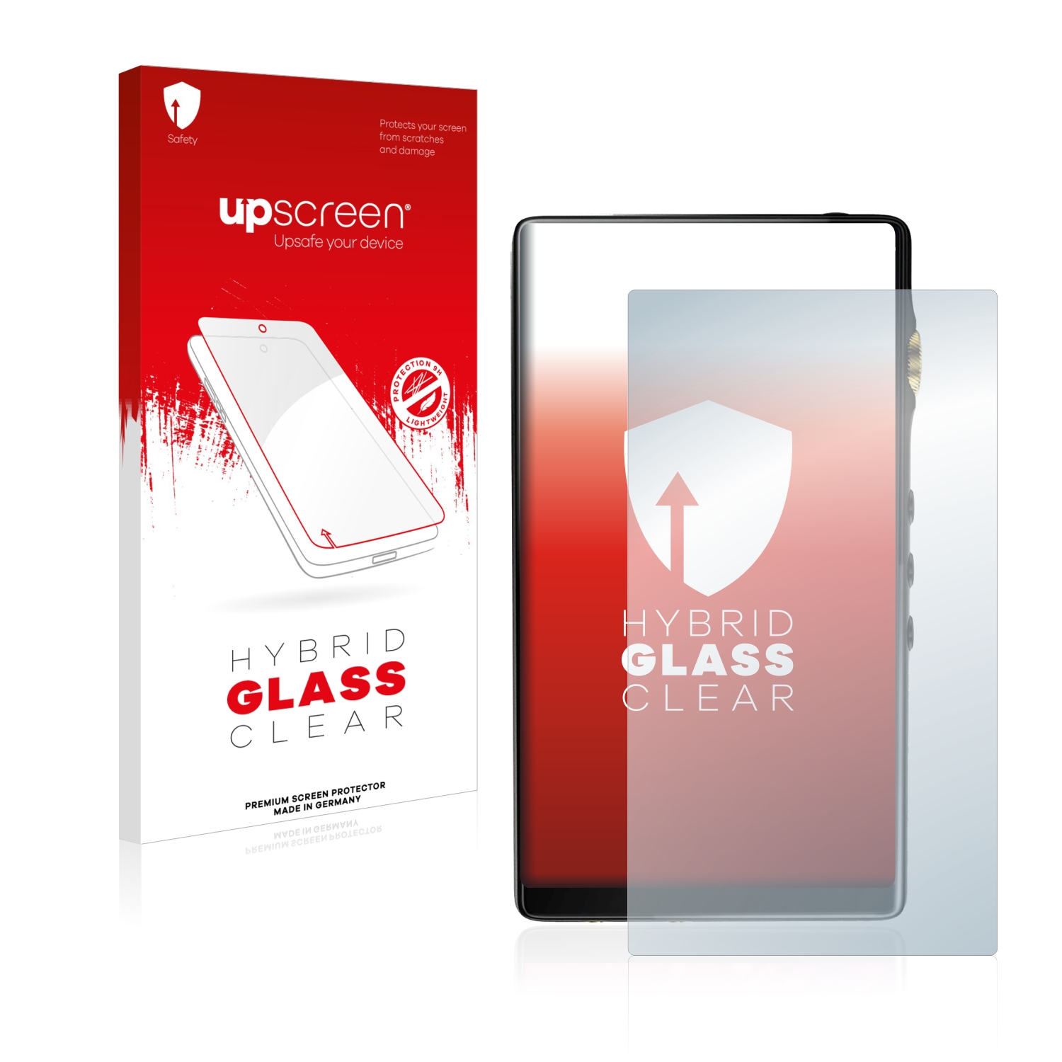 čirá skleněná fólie upscreen Hybrid Glas pro iBasso DX160