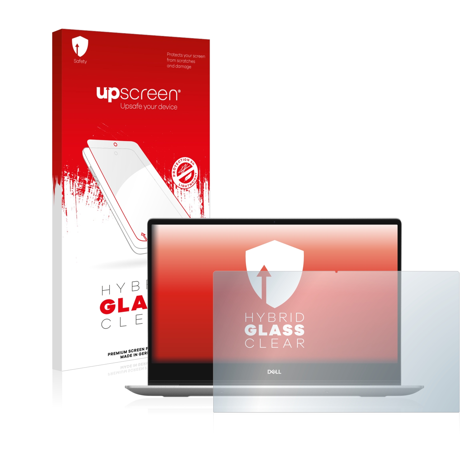 čirá skleněná fólie upscreen Hybrid Glas pro Dell Inspiron 15 7591 2-in-1