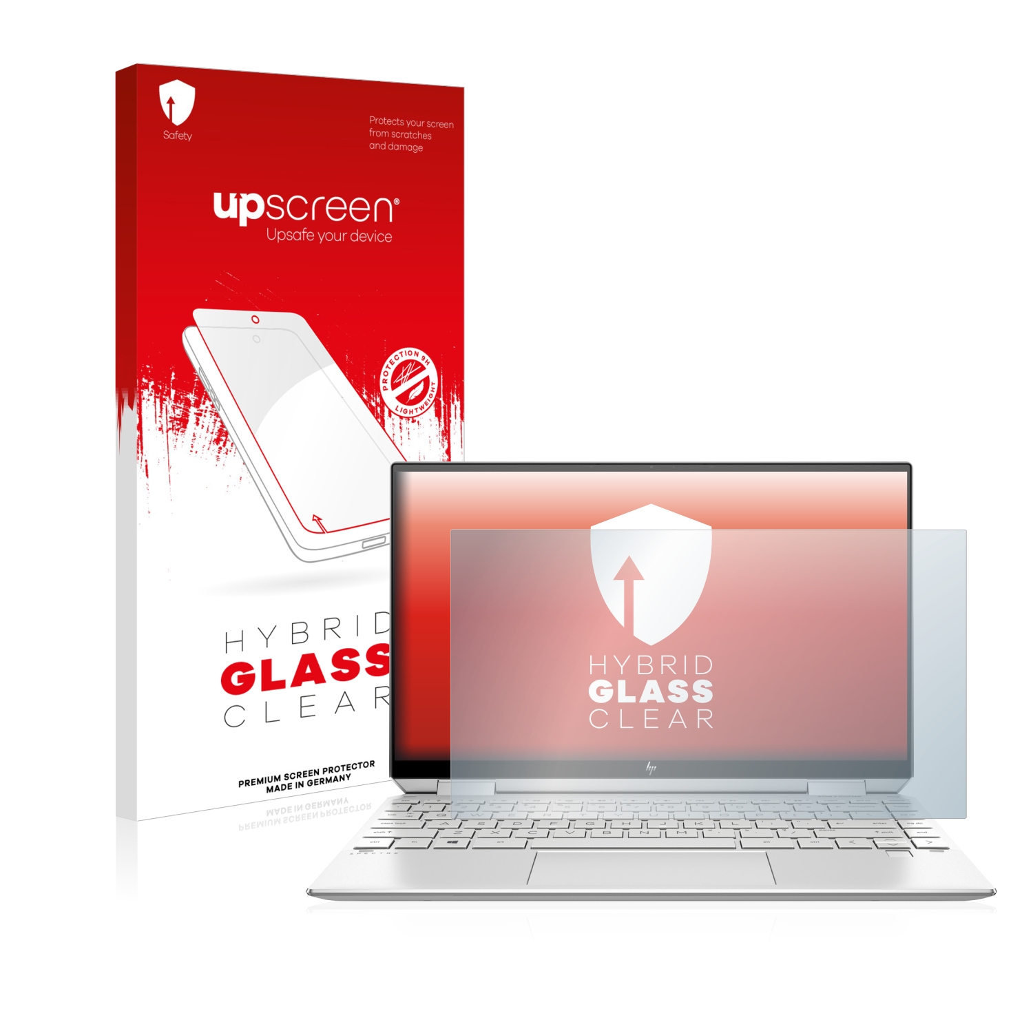 čirá skleněná fólie upscreen Hybrid Glas pro HP Spectre x360 13-aw0016ng