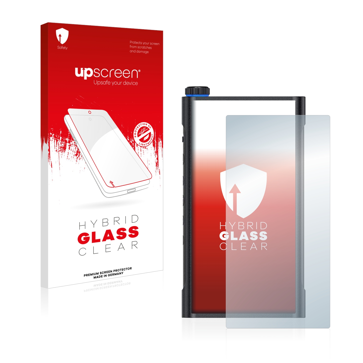 čirá skleněná fólie upscreen Hybrid Glas pro FiiO M15