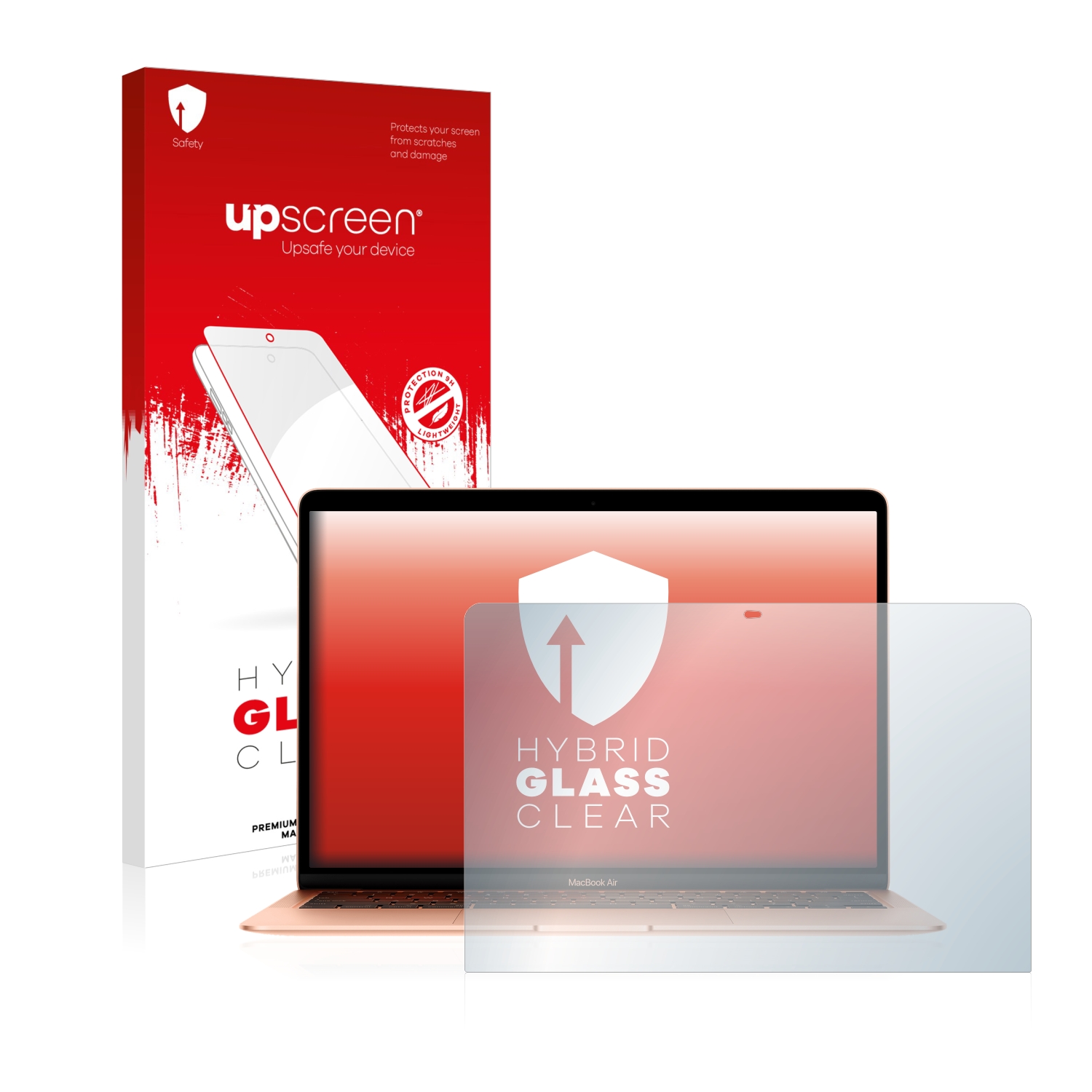 čirá skleněná fólie upscreen Hybrid Glas pro Apple MacBook Air 13.3 2020