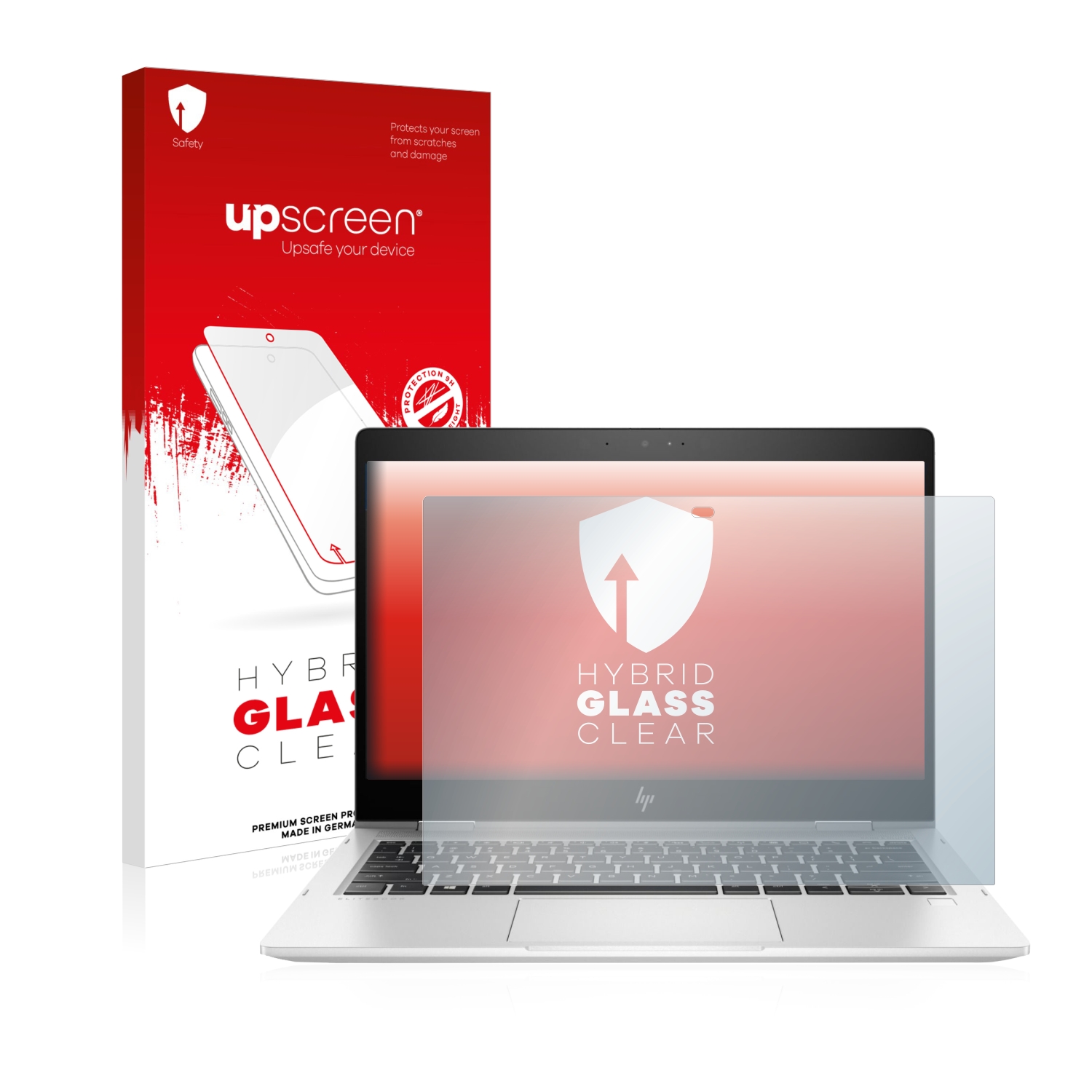 čirá skleněná fólie upscreen Hybrid Glas pro HP EliteBook x360 830 G6