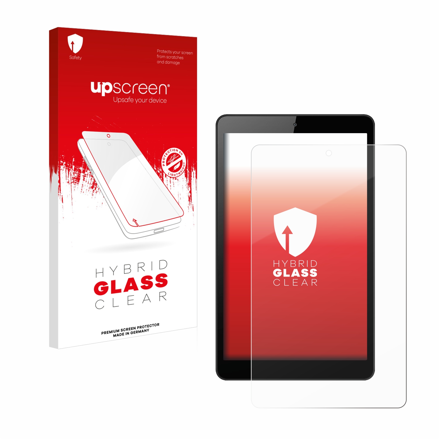 čirá skleněná fólie upscreen Hybrid Glas pro Huawei MediaPad M5 Lite 8