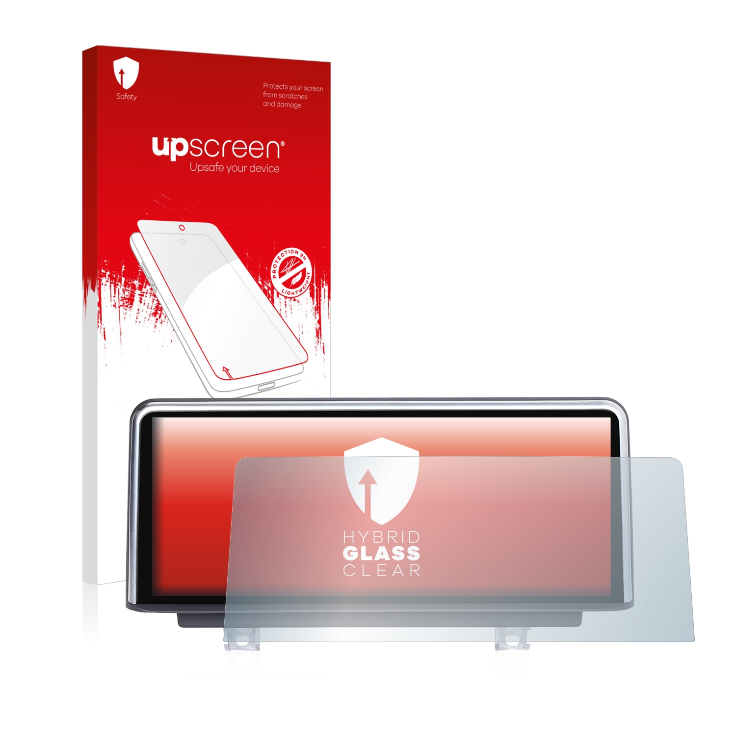 čirá skleněná fólie upscreen Hybrid Glas pro BMW 2 F45 2014-2017 Infotainment System 8.8